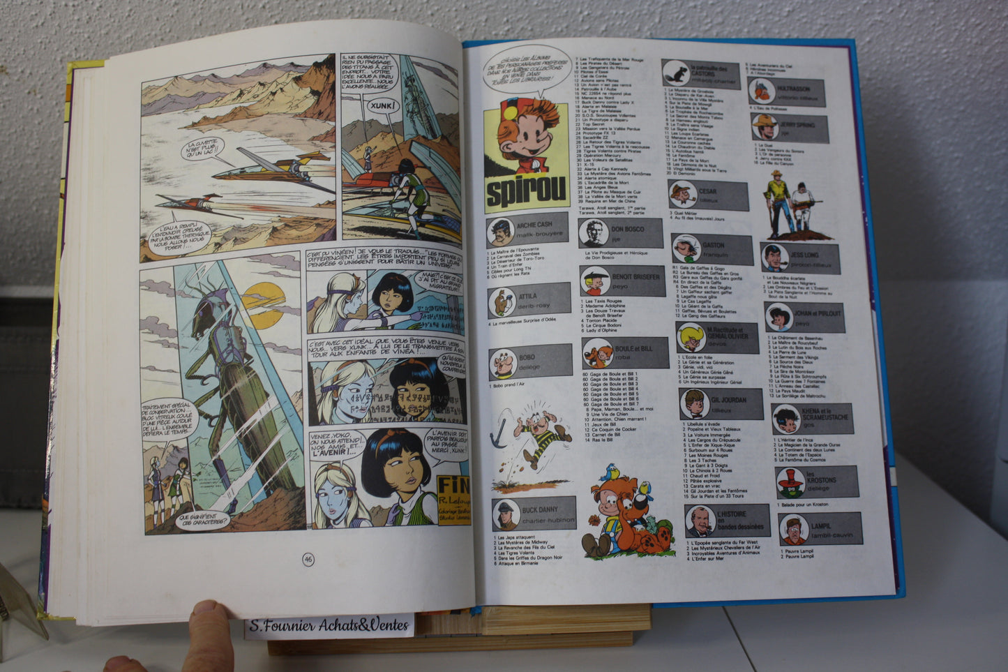 Les titans – Yoko Tsuno – Roger Leloup – Dupuis – Réédition – 1983 - 1er plat abimée