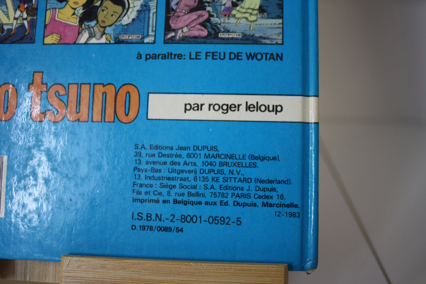 Les titans – Yoko Tsuno – Roger Leloup – Dupuis – Réédition – 1983 - 1er plat abimée
