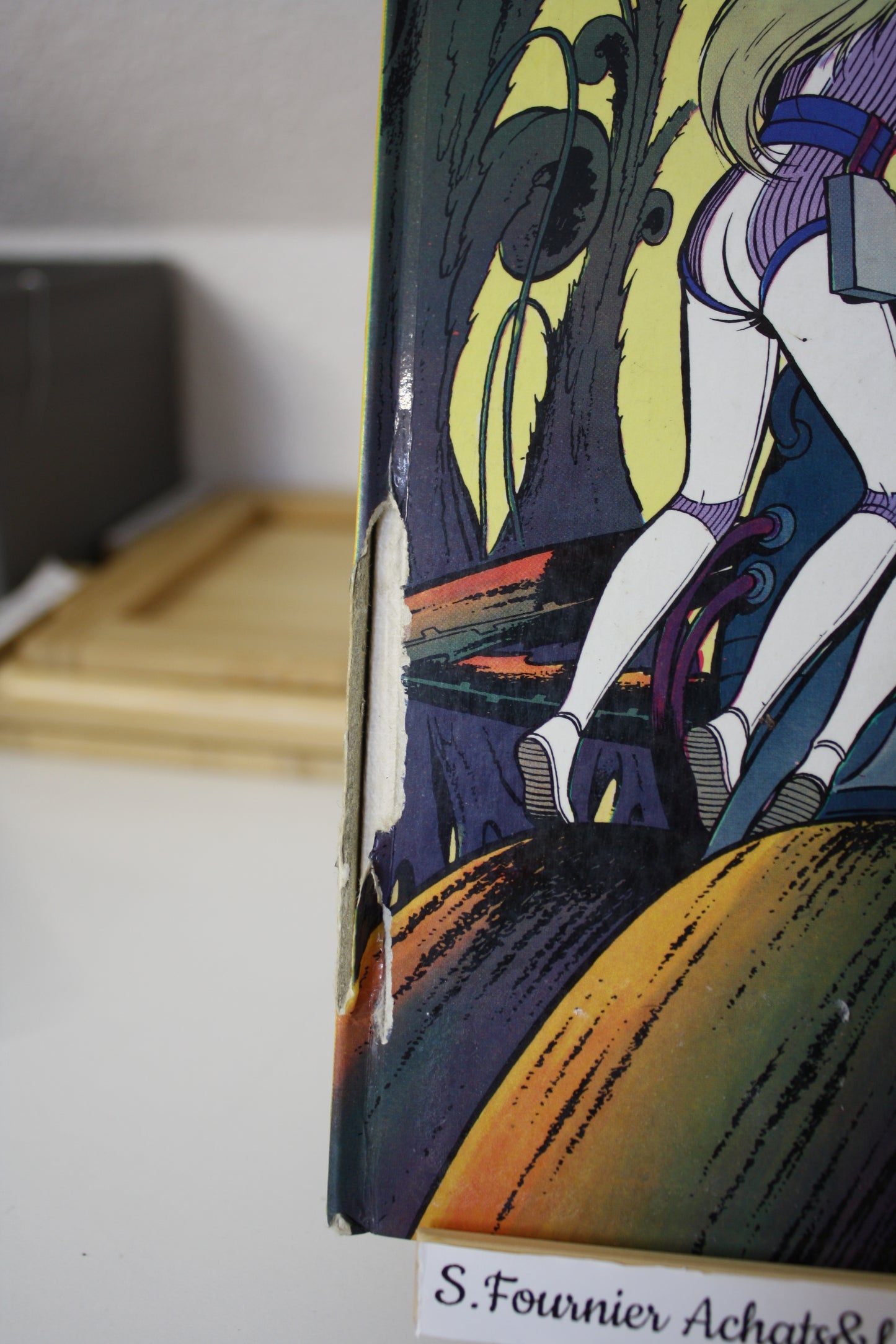 Les titans – Yoko Tsuno – Roger Leloup – Dupuis – Réédition – 1983 - 1er plat abimée