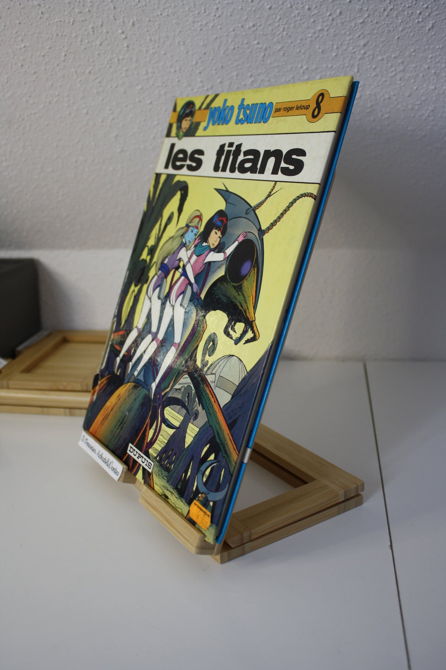 Les titans – Yoko Tsuno – Roger Leloup – Dupuis – Réédition – 1983 - 1er plat abimée