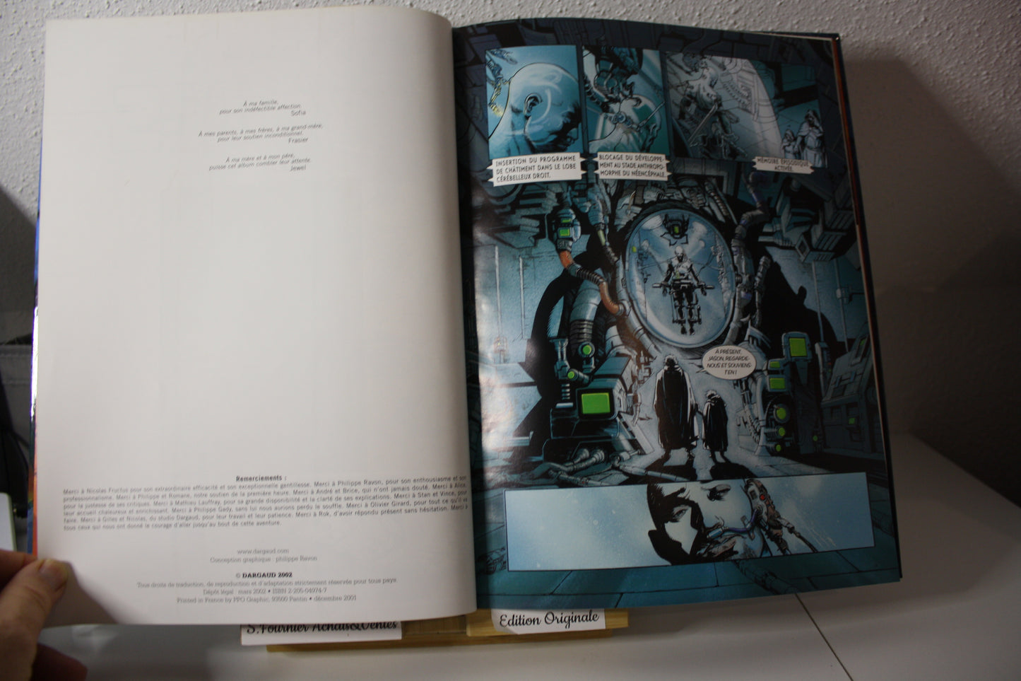 1 Châtiment - Le passeur des Etoiles – Sofia Frasier Jewel – Dargaud – EO – 2002