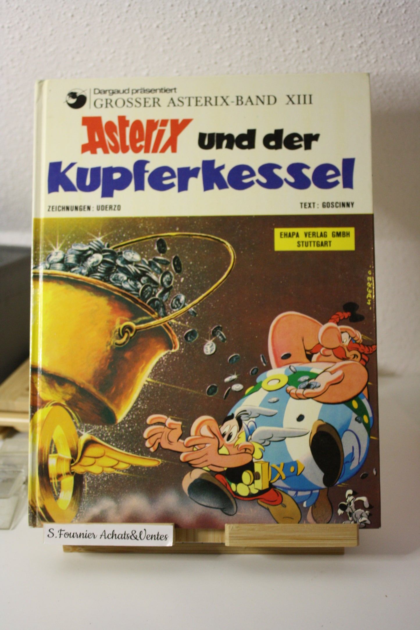 Asterix und der Kupferkessel - Astérix – Goscinny Uderzo – Ehapa Verlag GMBH Stuttgart – Réédition - 1975 ? – En allemand