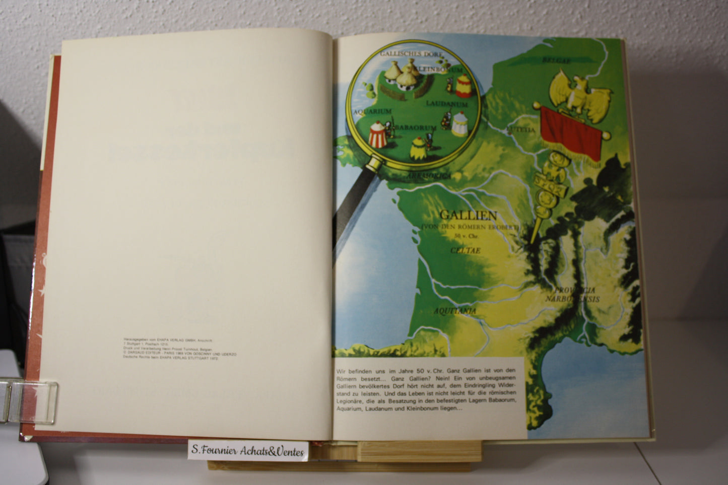 Asterix und der Kupferkessel - Astérix – Goscinny Uderzo – Ehapa Verlag GMBH Stuttgart – Réédition - 1975 ? – En allemand