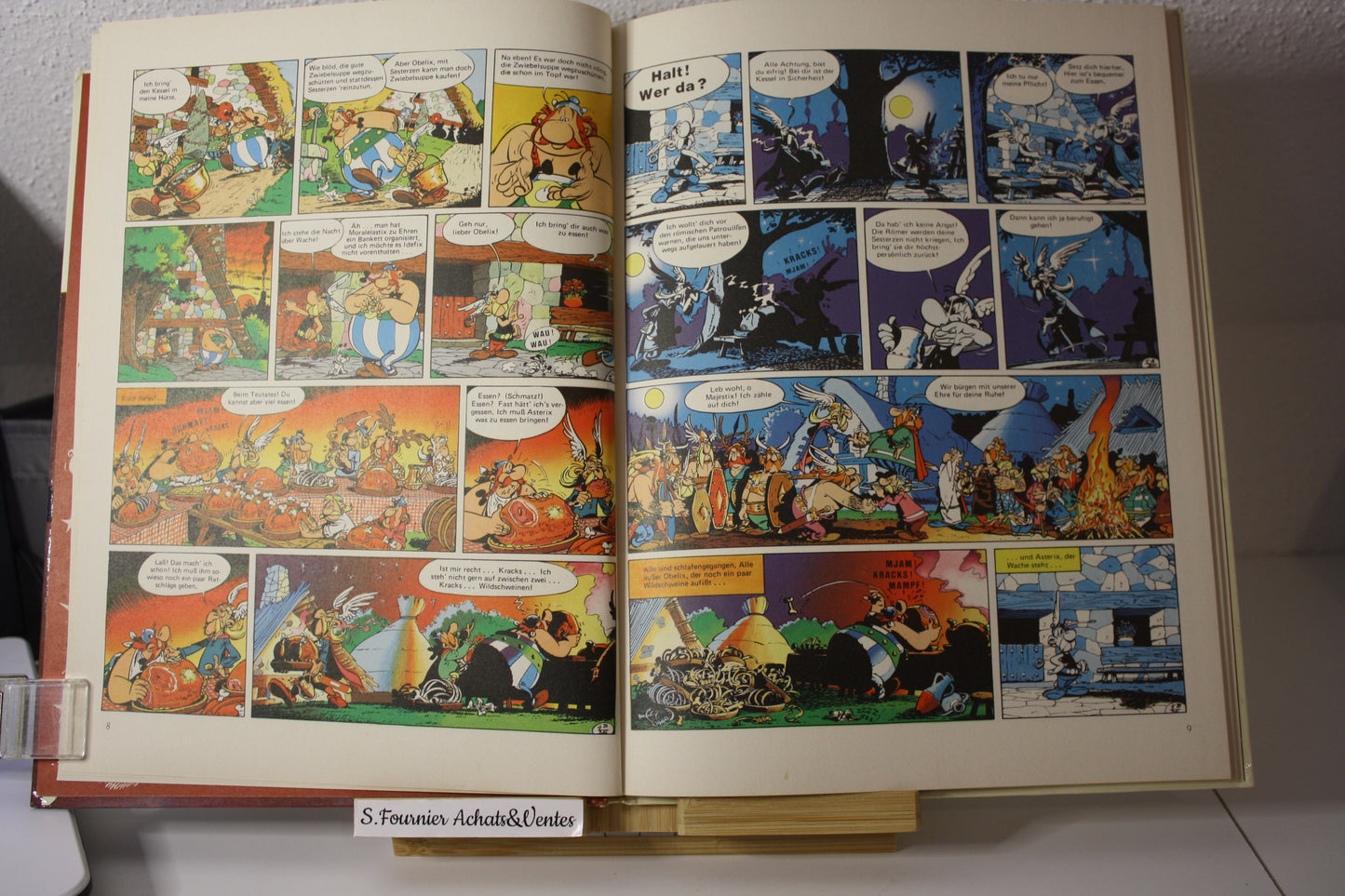 Asterix und der Kupferkessel - Astérix – Goscinny Uderzo – Ehapa Verlag GMBH Stuttgart – Réédition - 1975 ? – En allemand