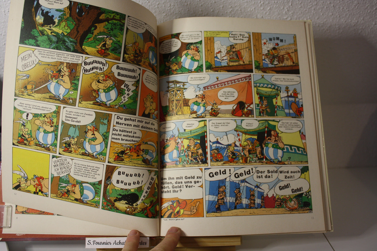 Asterix und der Kupferkessel - Astérix – Goscinny Uderzo – Ehapa Verlag GMBH Stuttgart – Réédition - 1975 ? – En allemand