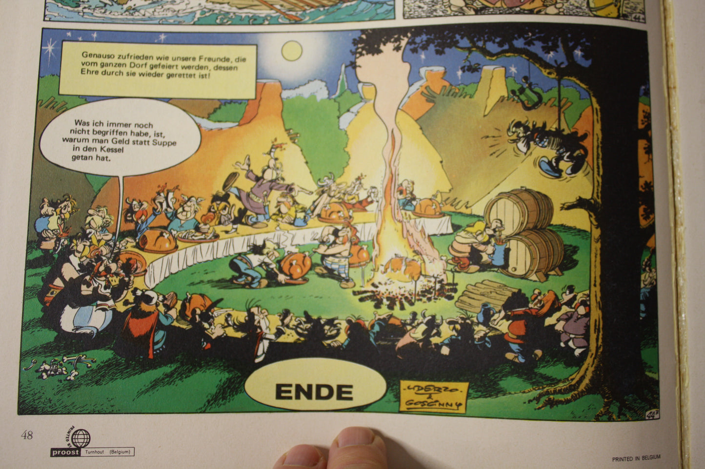 Asterix und der Kupferkessel - Astérix – Goscinny Uderzo – Ehapa Verlag GMBH Stuttgart – Réédition - 1975 ? – En allemand