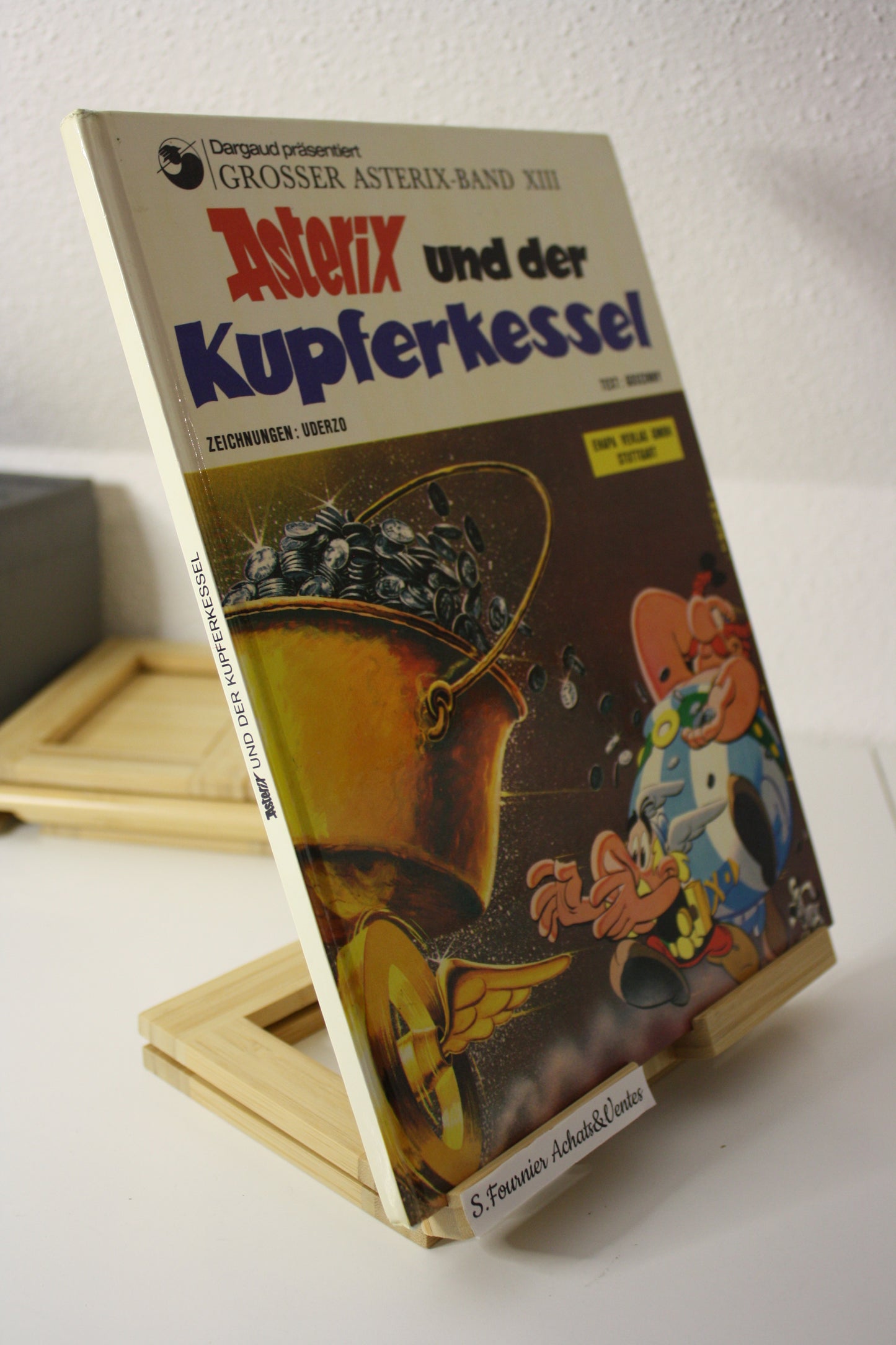 Asterix und der Kupferkessel - Astérix – Goscinny Uderzo – Ehapa Verlag GMBH Stuttgart – Réédition - 1975 ? – En allemand
