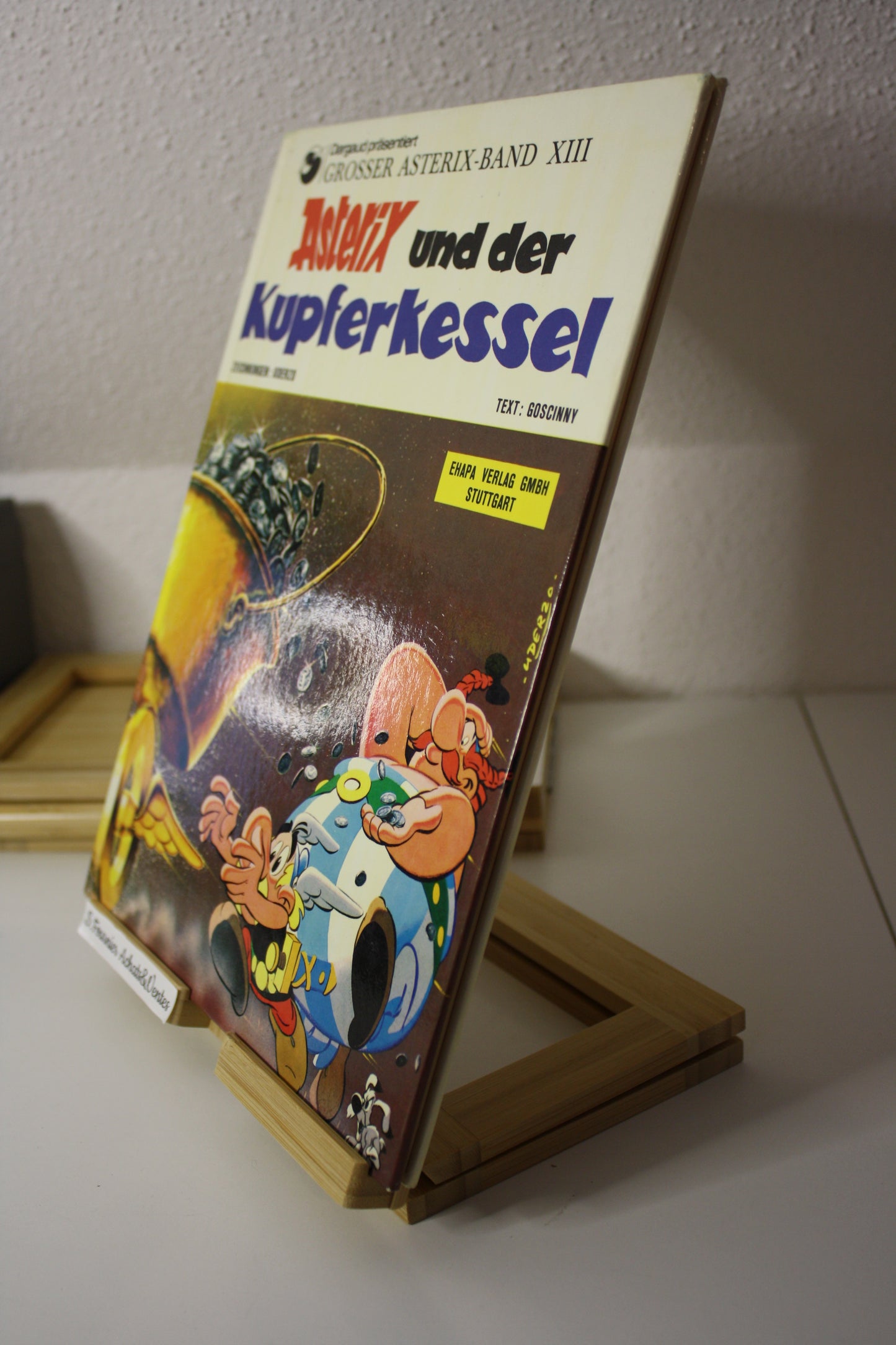 Asterix und der Kupferkessel - Astérix – Goscinny Uderzo – Ehapa Verlag GMBH Stuttgart – Réédition - 1975 ? – En allemand
