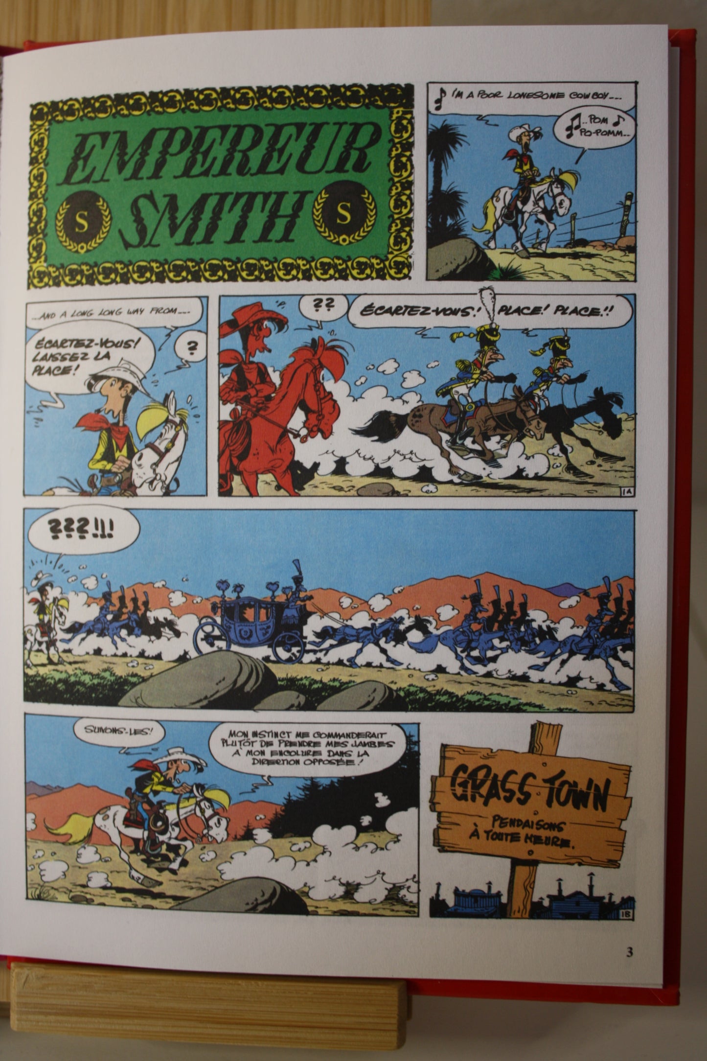 L’empereur Smith – Lucky Luke – Goscinny Morris – Lucky Comics – Publicitaire - 2009 – Total