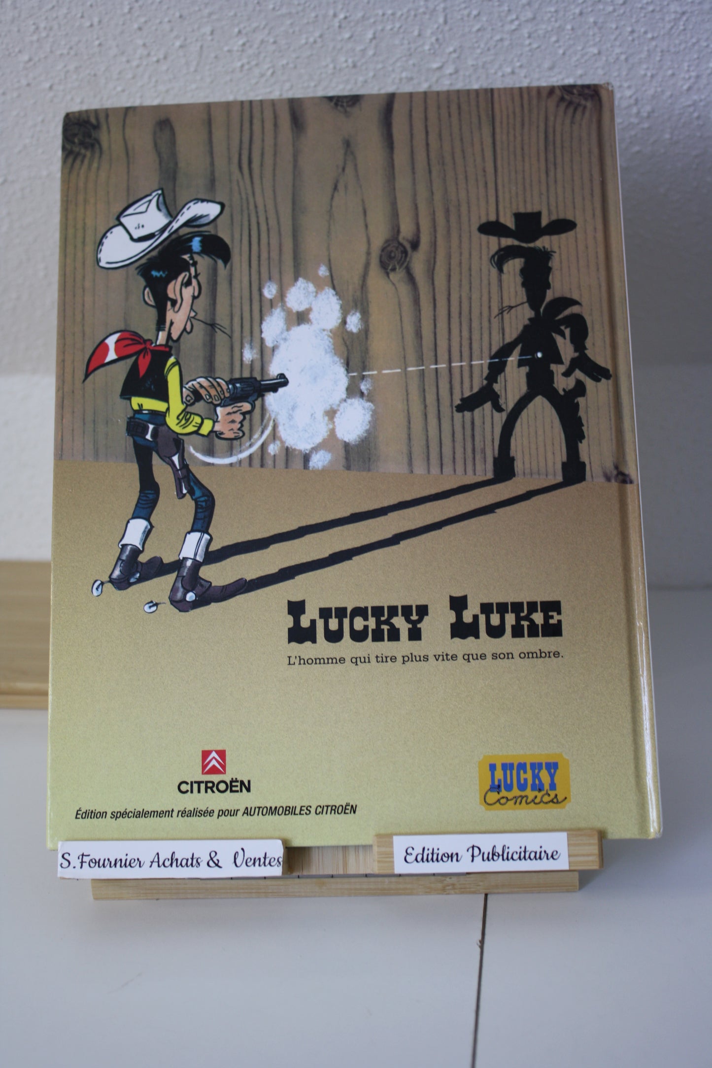 Western Circus – Lucky Luke – Morris Goscinny – Lucky Comics – Publicitaire – 2006 – Citroën 3 feuilles volantes