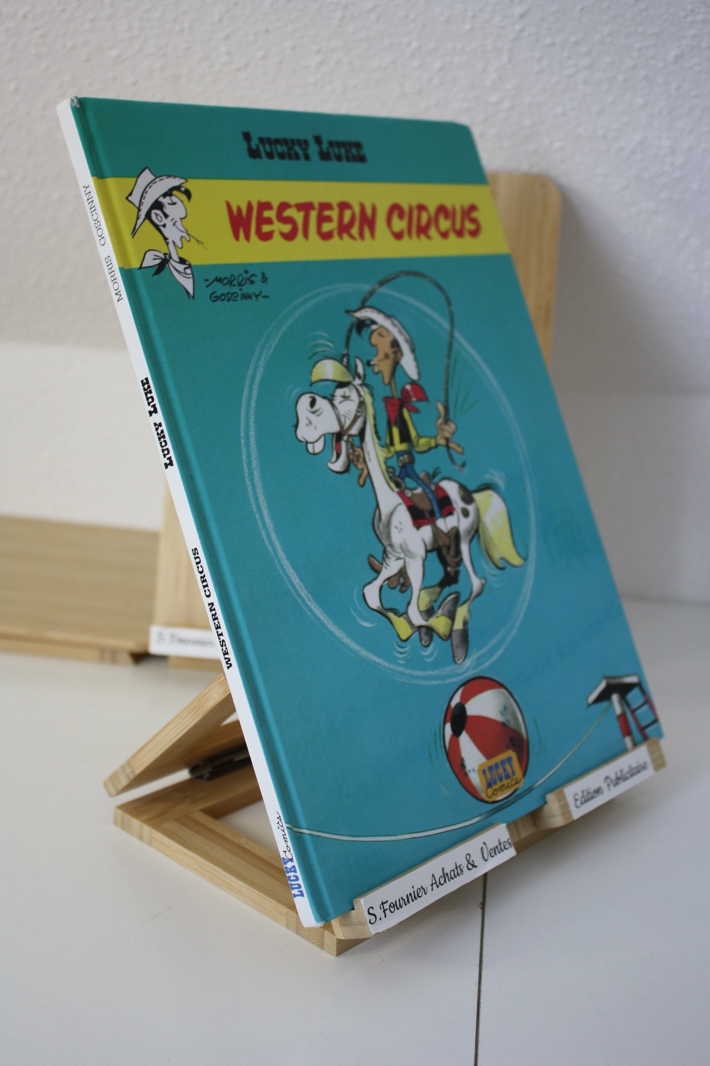 Western Circus – Lucky Luke – Morris Goscinny – Lucky Comics – Publicitaire – 2006 – Citroën 3 feuilles volantes