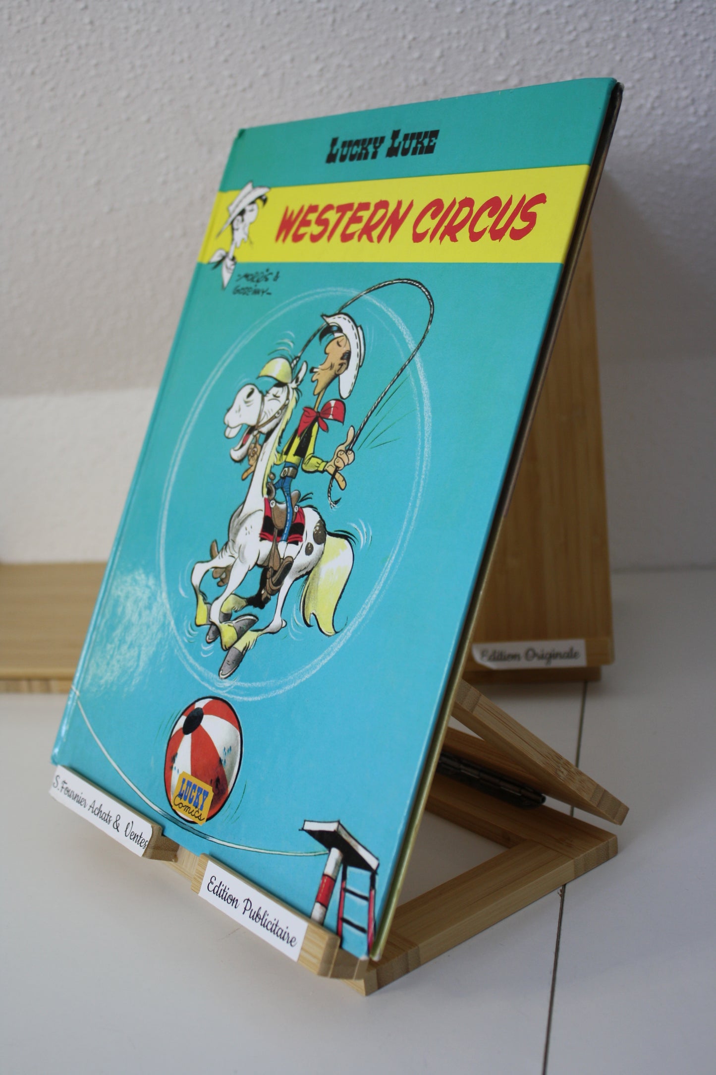 Western Circus – Lucky Luke – Morris Goscinny – Lucky Comics – Publicitaire – 2006 – Citroën 3 feuilles volantes