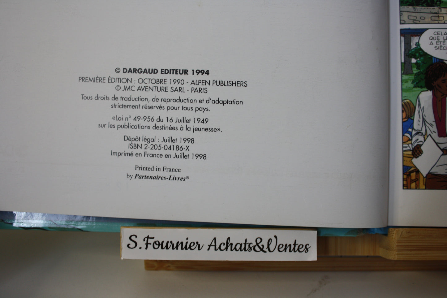La catastrophe – Aldébaran – Léo – Dargaud – Réédition – 1998 – Fiche Bibliothèque