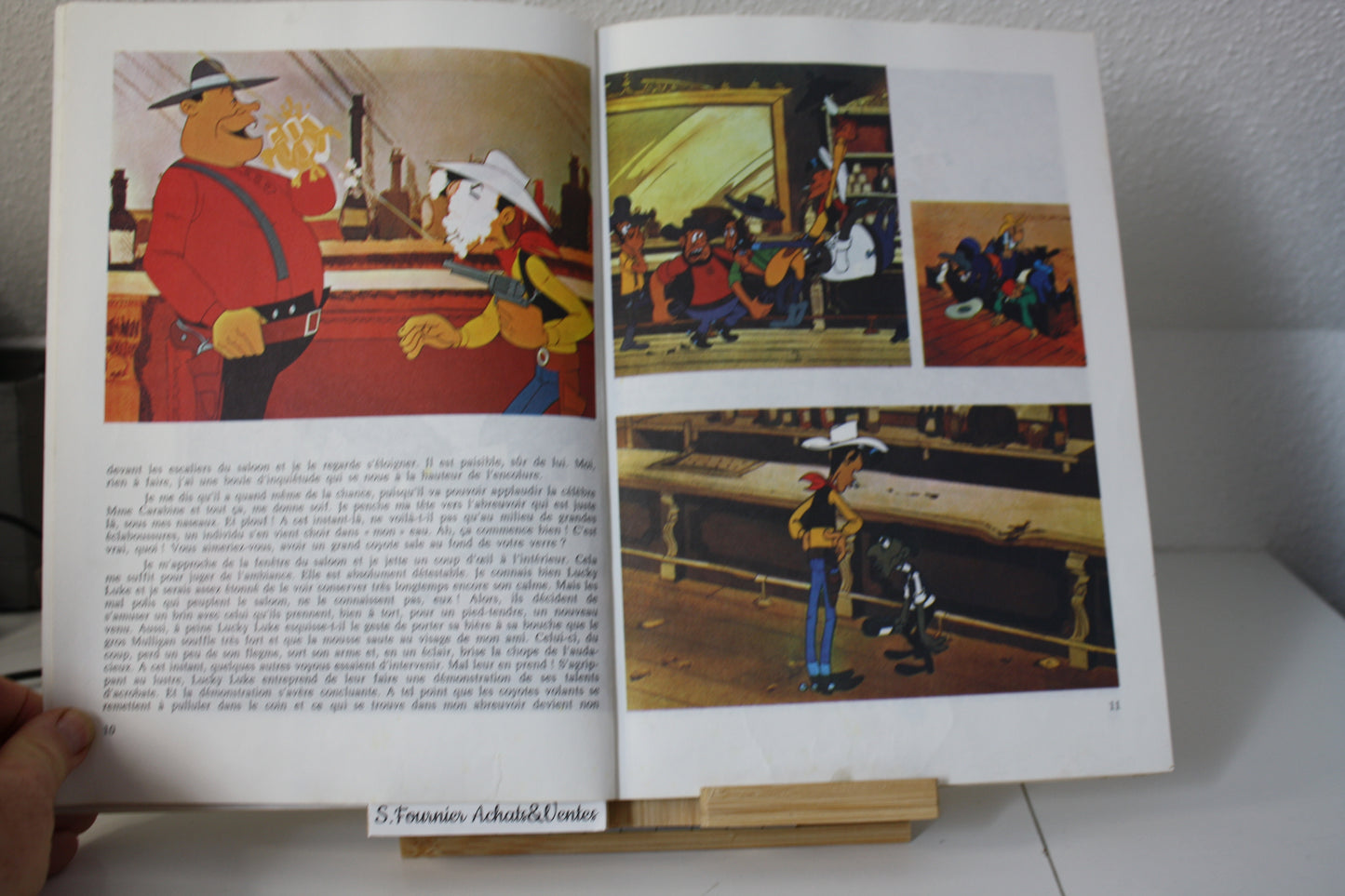 Daisy Town d’après le film – Lucky Luke – Morris et Goscinny - PEG - Publicitaire - 1972 - Total Abimé