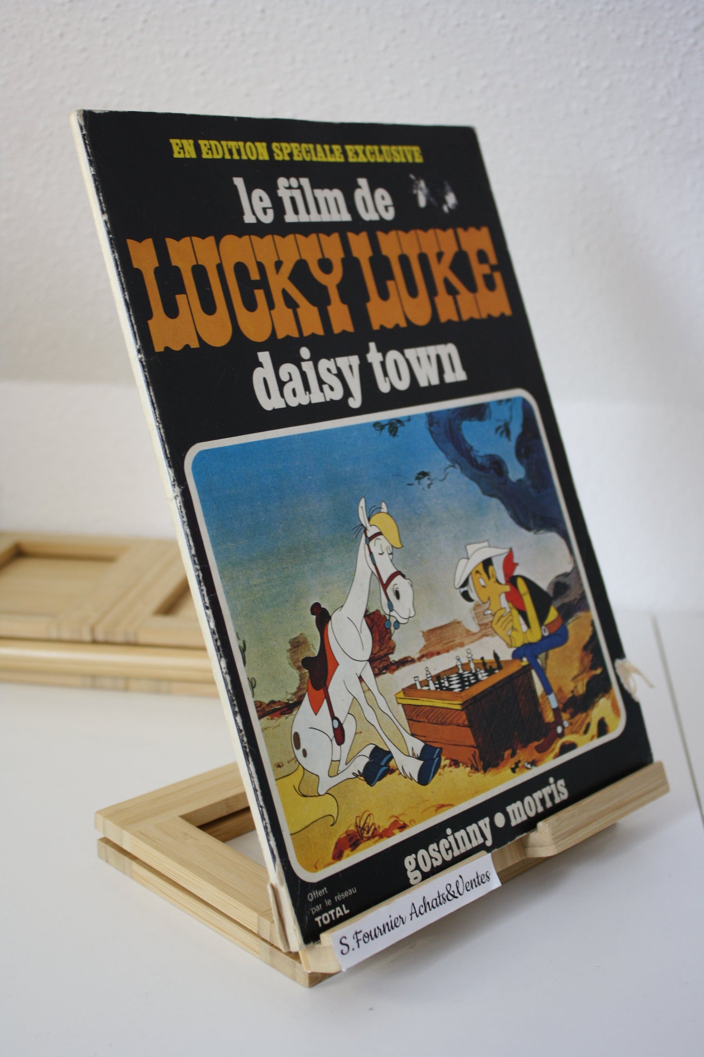 Daisy Town d’après le film – Lucky Luke – Morris et Goscinny - PEG - Publicitaire - 1972 - Total Abimé