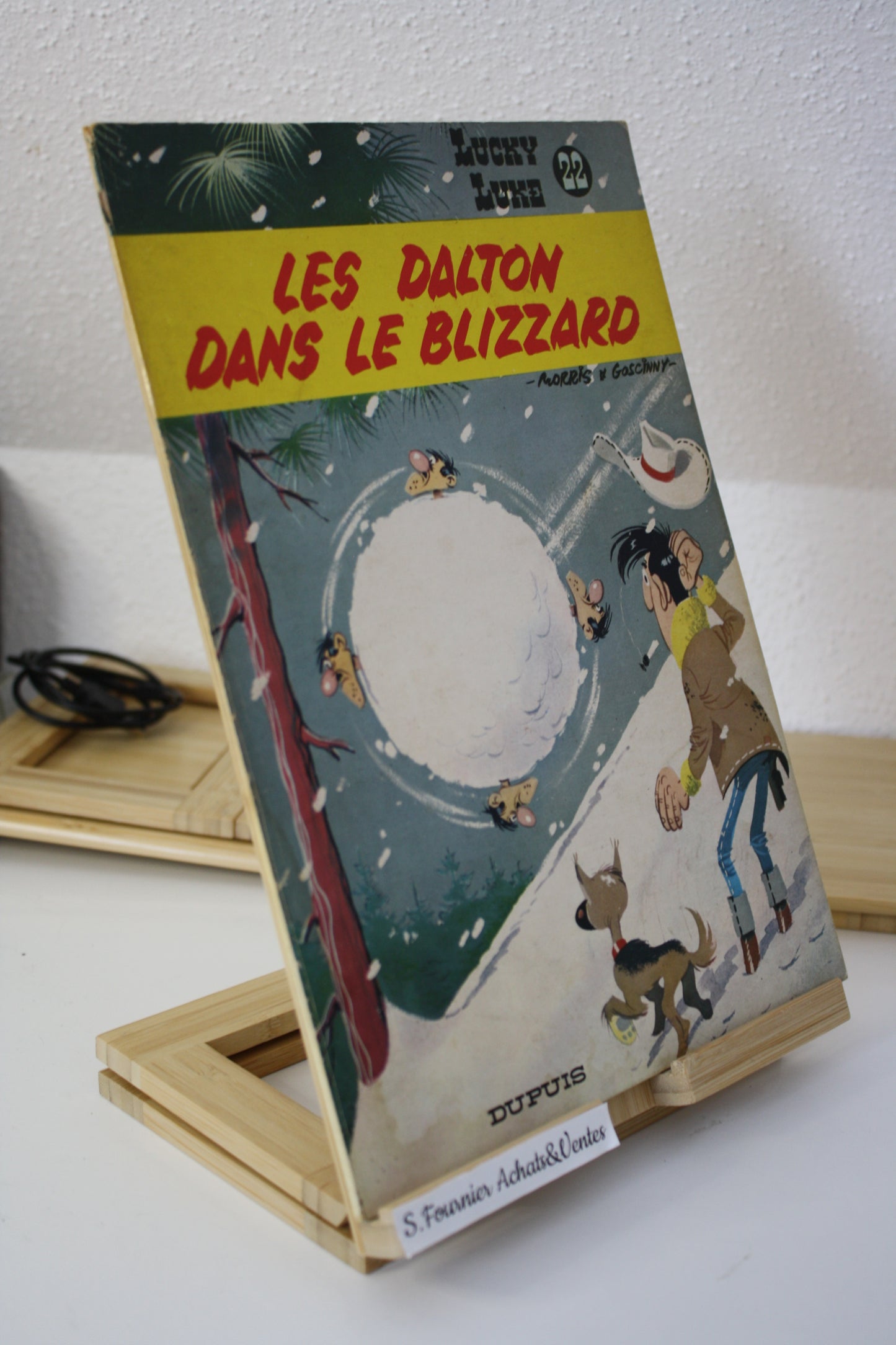 Les dalton dans le blizzard – Lucky Luke – Goscinny et Morris – Dupuis - Réédition – 1969