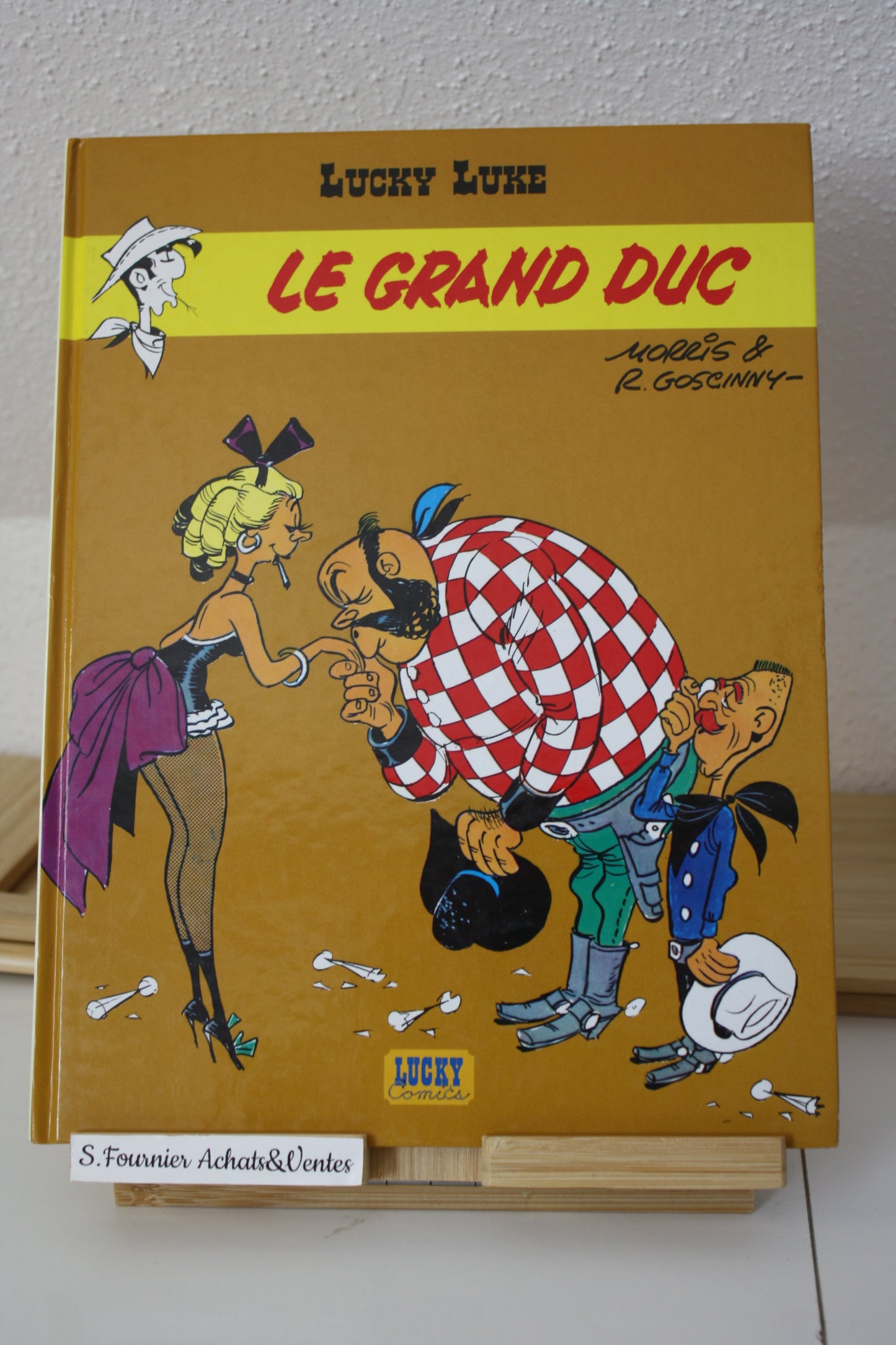 Le Grand Duc – Lucky Luke – Goscinny Morris - Lucky Comics - Publicitaire -2006 - Crédit MutuelAbimé