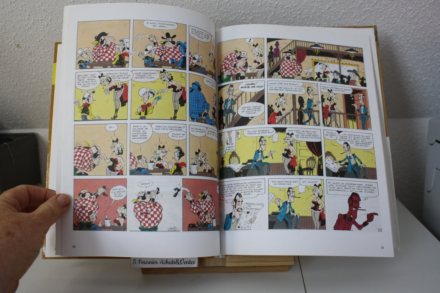 Le Grand Duc – Lucky Luke – Goscinny Morris - Lucky Comics - Publicitaire -2006 - Crédit MutuelAbimé