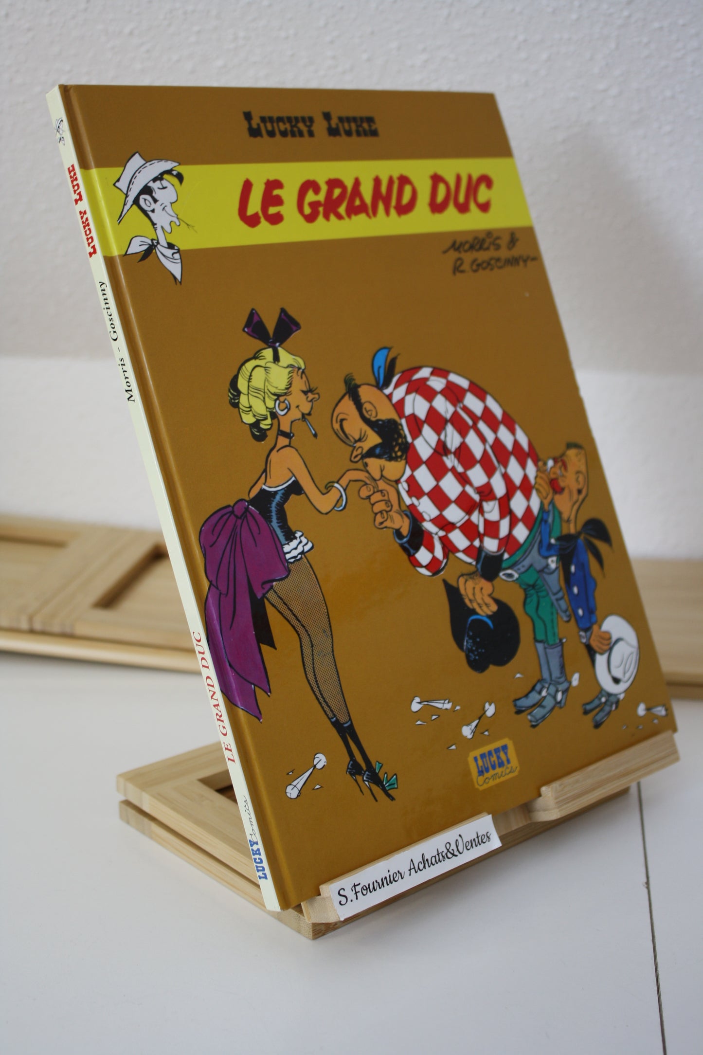 Le Grand Duc – Lucky Luke – Goscinny Morris - Lucky Comics - Publicitaire -2006 - Crédit MutuelAbimé