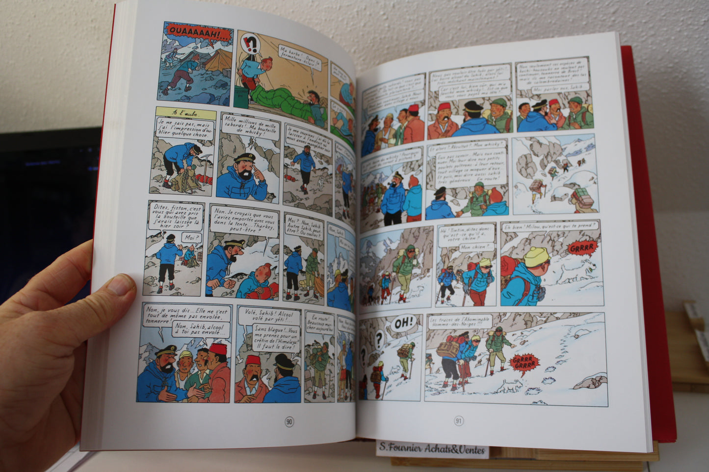 Le lotus bleu et tintin au tibet – Tintin – Hergé – France Loisir - Réédition – 2007 – Double album