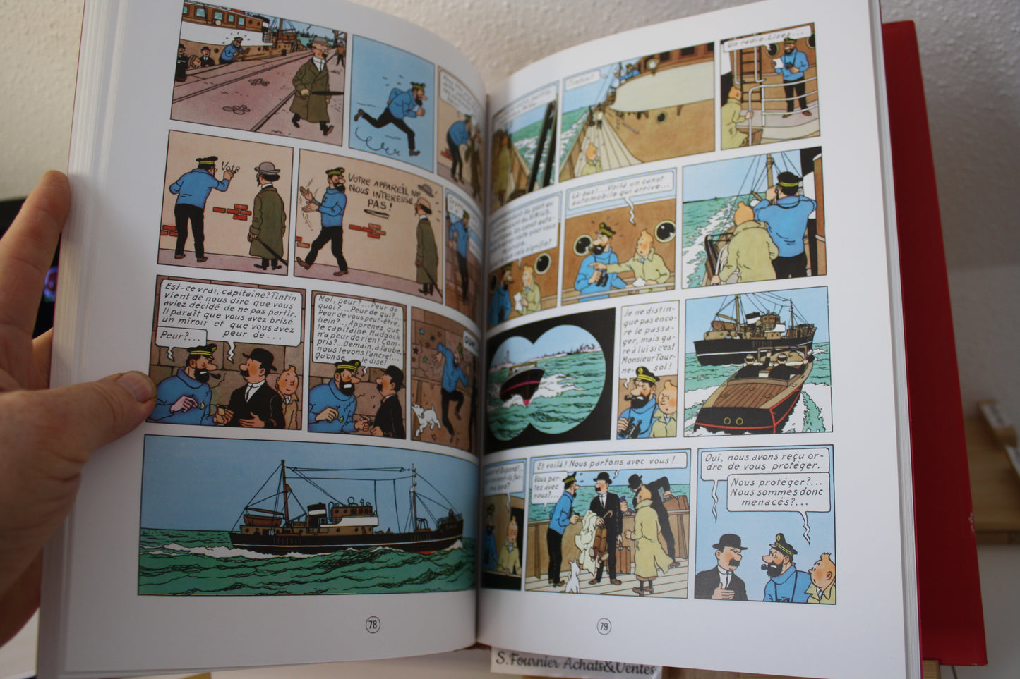 Le secret de la licorne & le tresor de rackam le rouge – Tintin – Hergé – France Loisir - Réédition – 2007 – Double album