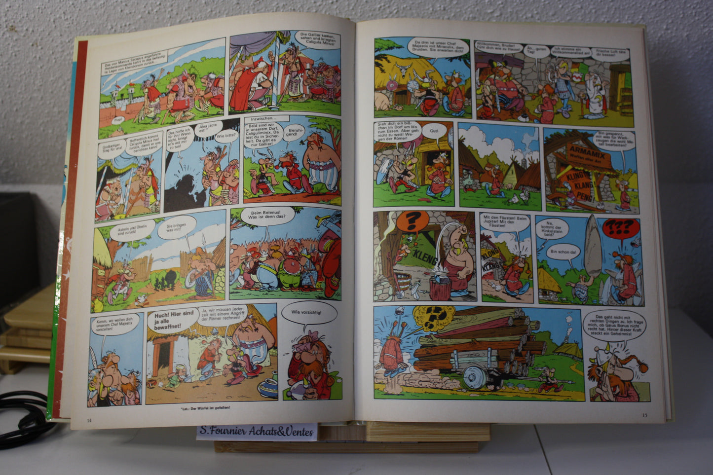 Astérix Der Gallier – Astérix – Goscinny Morris – EHAPA VERLAG Stuttgart - Réédition – 1971 – Version allemande