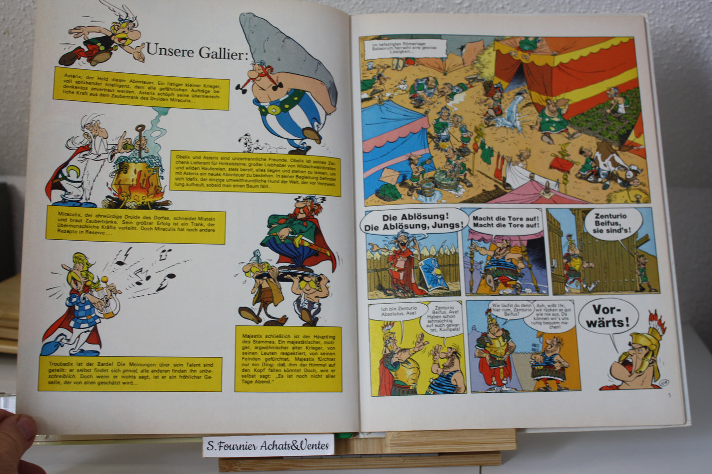 Obélix GMBH & Co.KG – Astérix – Goscinny Morris – EHAPA VERLAG Stuttgart – Réédition – 1982 – Version allemande