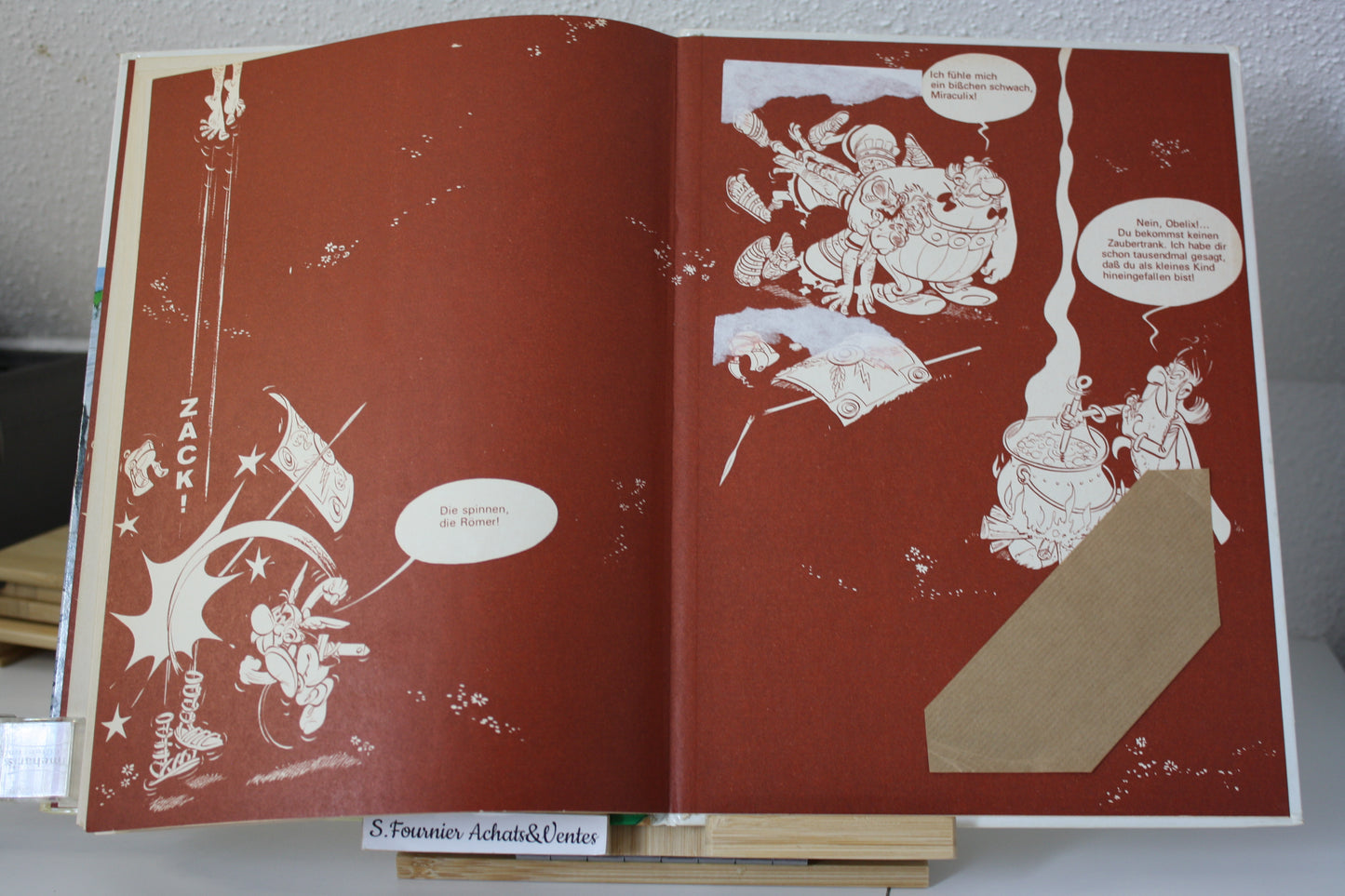 Obélix GMBH & Co.KG – Astérix – Goscinny Morris – EHAPA VERLAG Stuttgart – Réédition – 1982 – Version allemande