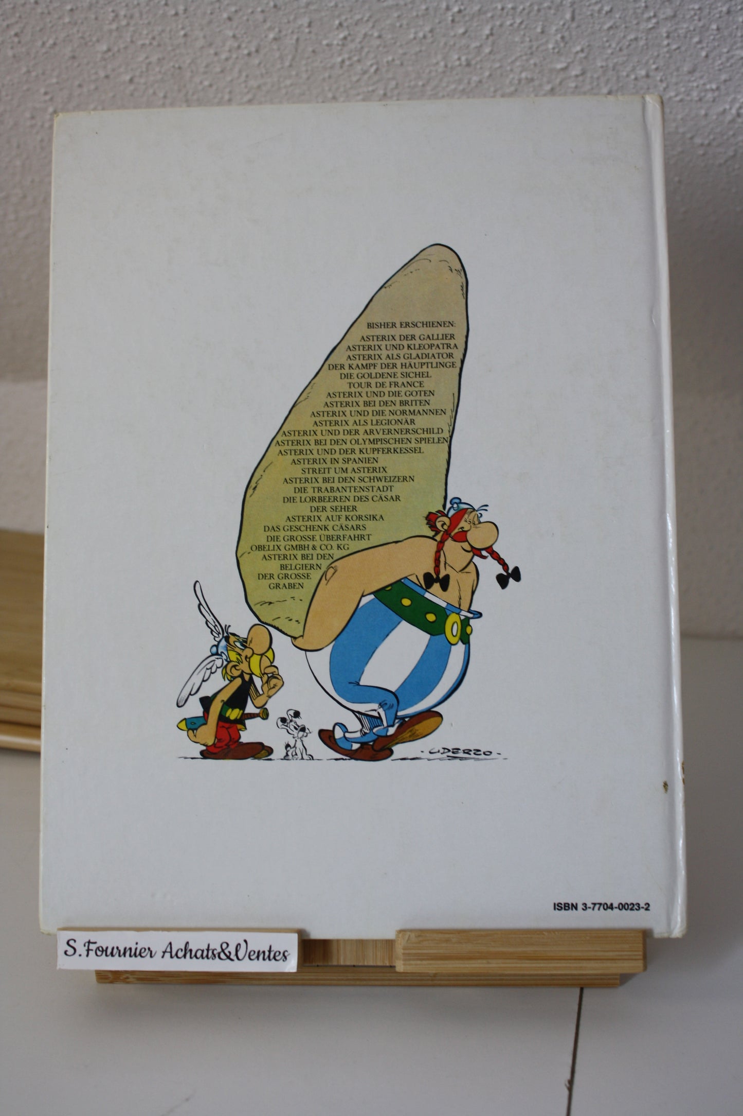 Obélix GMBH & Co.KG – Astérix – Goscinny Morris – EHAPA VERLAG Stuttgart – Réédition – 1982 – Version allemande
