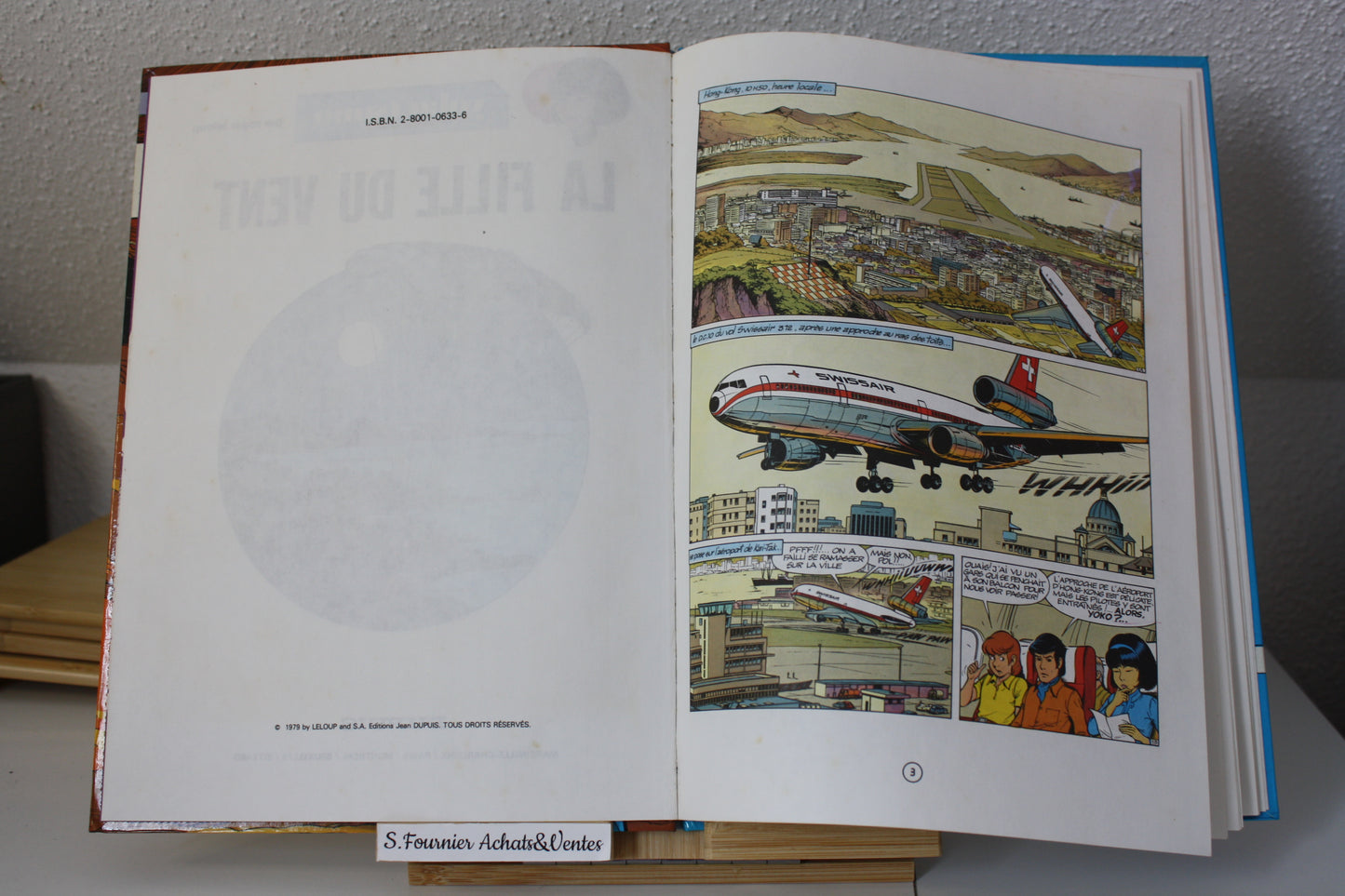 La fille du vent – Yoko Tsuno – Roger Leloup – Dupuis – Réédition – 1984- 1er prix