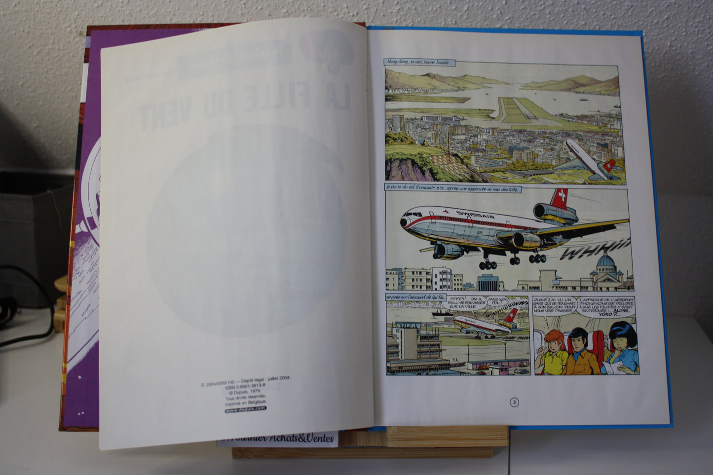 La fille du vent – Yoko Tsuno – Roger Leloup – Dupuis – Réédition – 2004- 1er prix