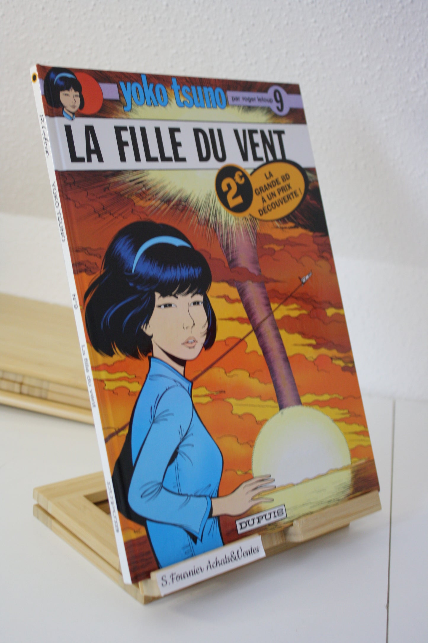 La fille du vent – Yoko Tsuno – Roger Leloup – Dupuis – Réédition – 2004- 1er prix