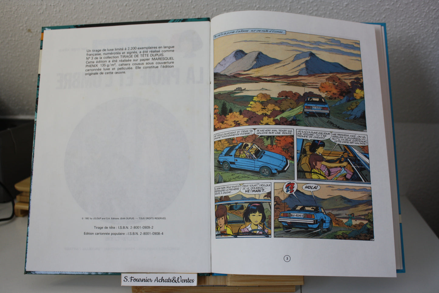 La proie et l‘ombre – Yoko Tsuno – Roger Leloup – Dupuis – Réédition – 1985- 1er prix