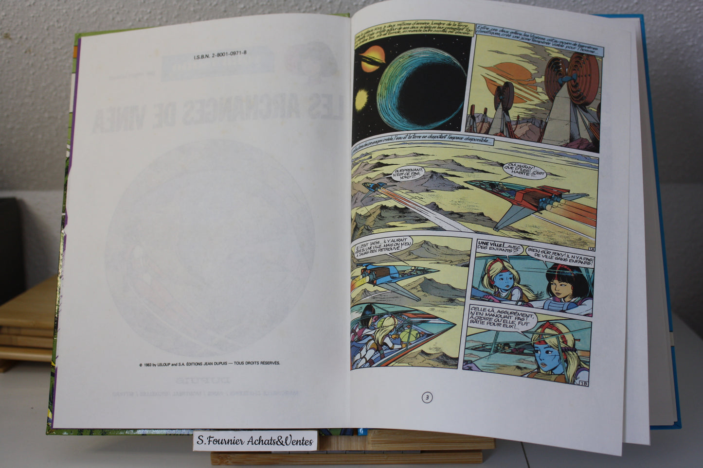 Les archanges de Vinéa – Yoko Tsuno – Roger Leloup – Dupuis – Réédition – 1984- 1er prix