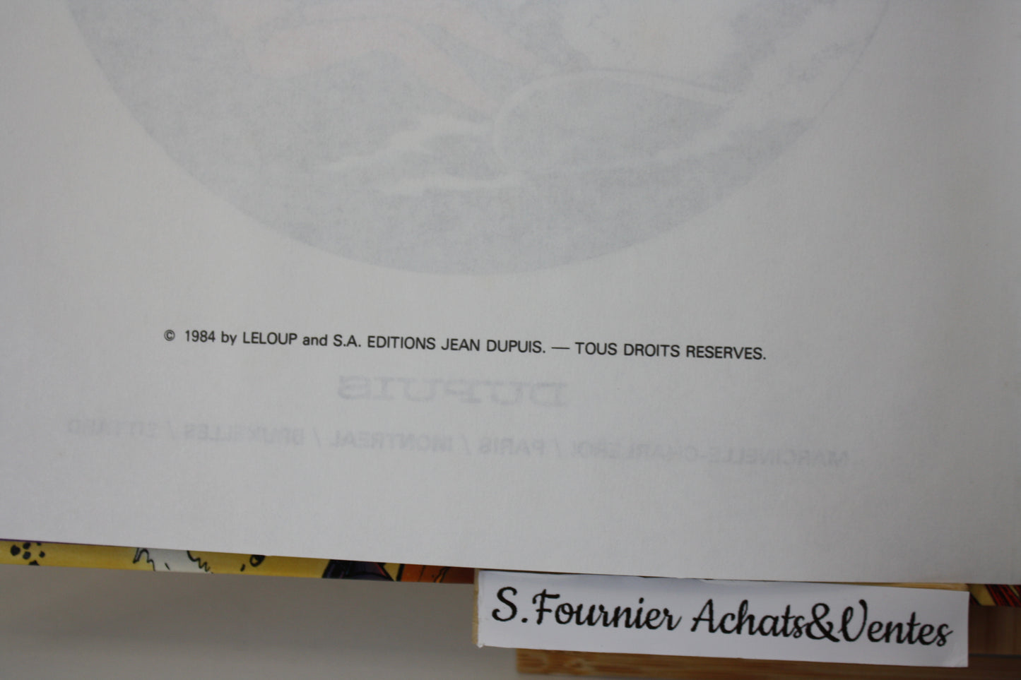 Le feu de wotan – Yoko Tsuno – Roger Leloup – Dupuis – Réédition – 1985 - 1er prix