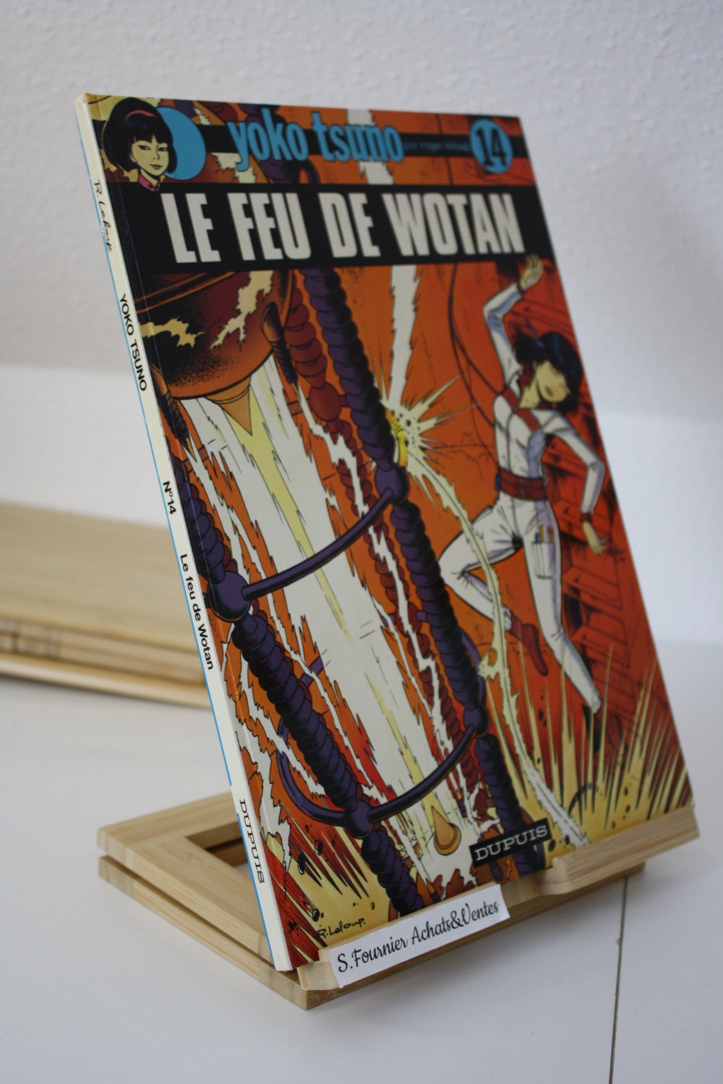 Le feu de wotan – Yoko Tsuno – Roger Leloup – Dupuis – Réédition – 1985 - 1er prix