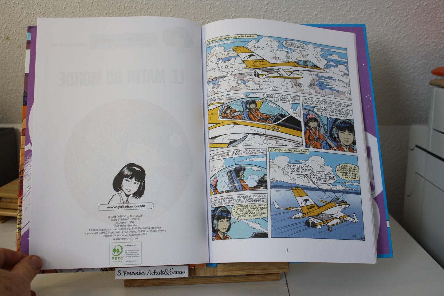 Le matin du monde – Yoko Tsuno – Roger Leloup – Dupuis – Réédition – 2021 - 1er prix