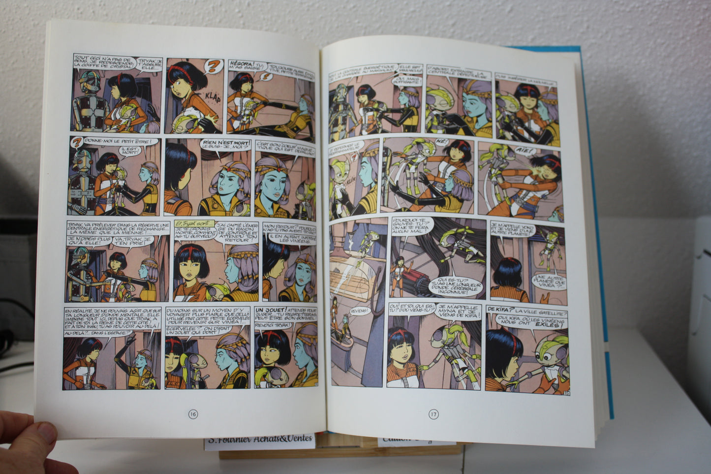 Les exilés de Kifa – Yoko Tsuno – Roger Leloup – Dupuis – EO – 1991