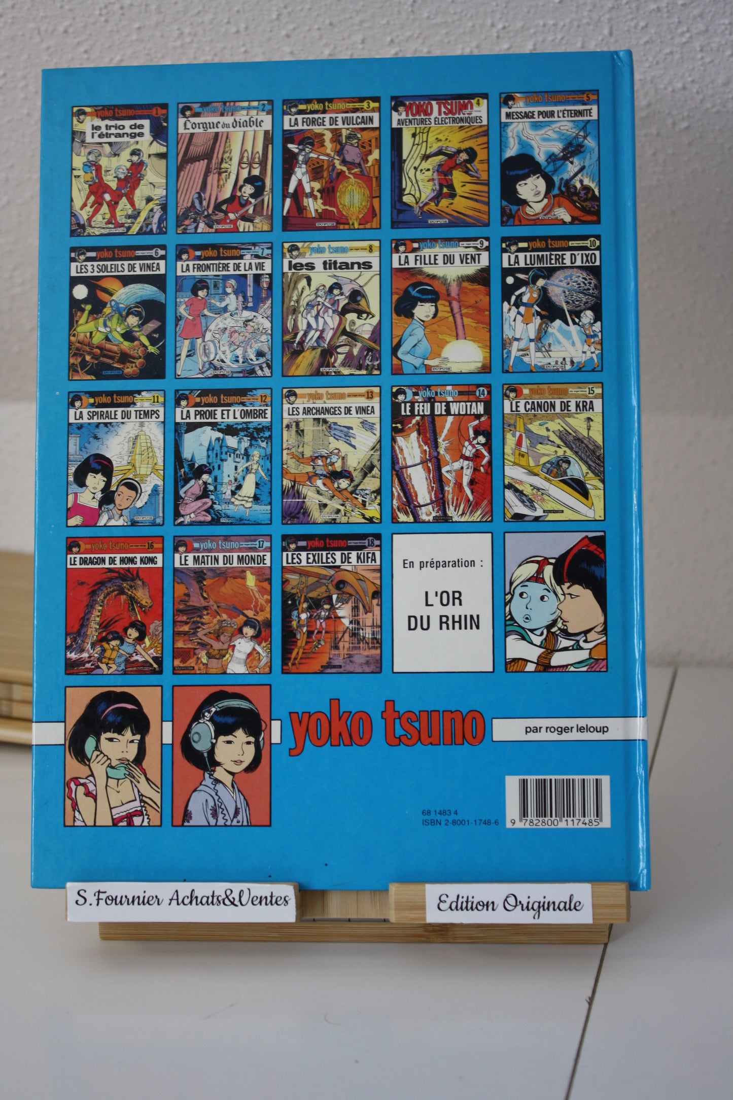 Les exilés de Kifa – Yoko Tsuno – Roger Leloup – Dupuis – EO – 1991