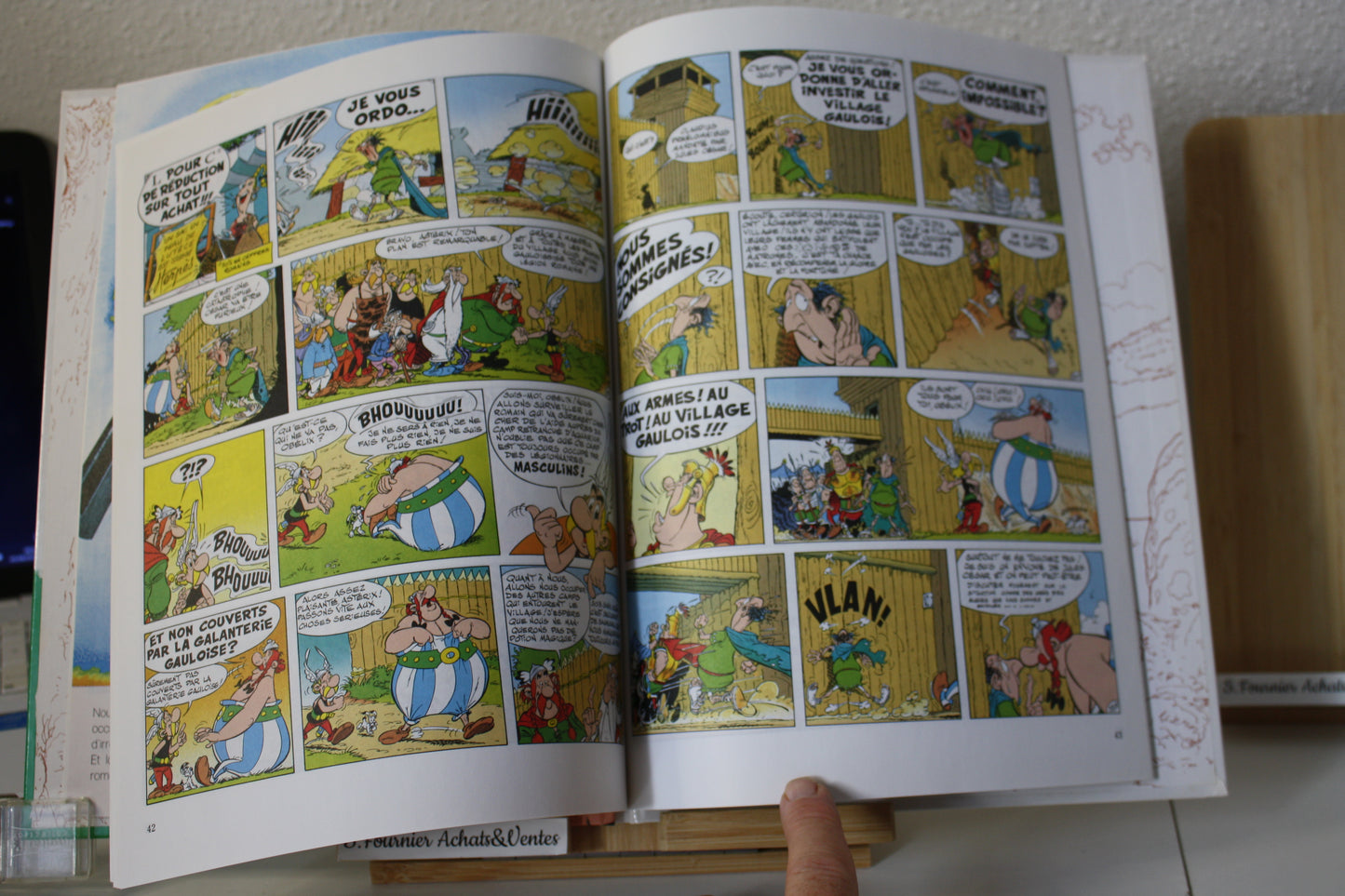 La rose et le Glaive – Astérix – Albert Uderzo – Les éditions Albert René – Réédition – 1997 – Petit prix