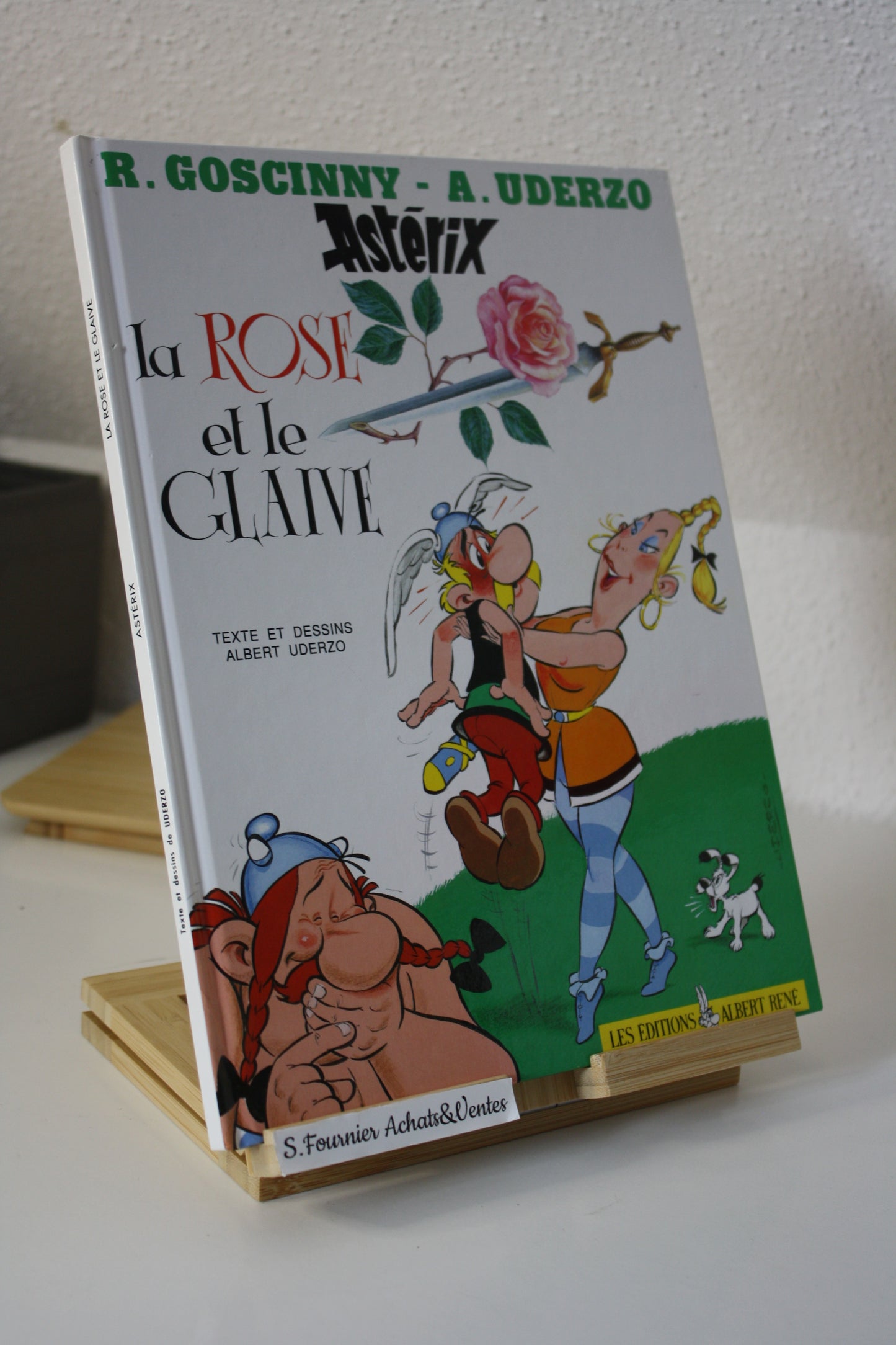La rose et le Glaive – Astérix – Albert Uderzo – Les éditions Albert René – Réédition – 1997 – Petit prix