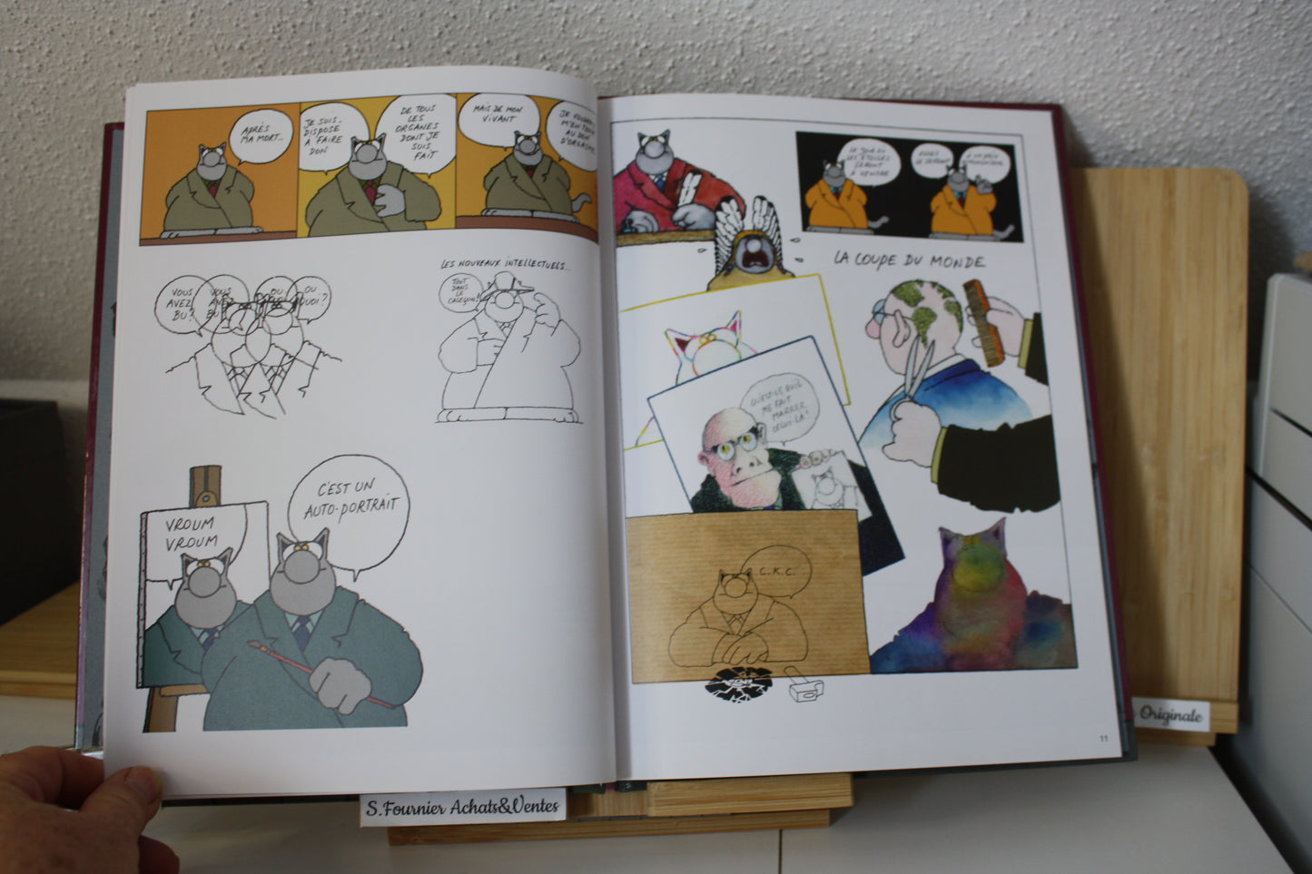La vengeance du chat – Le Chat – Philippe Geluck – Casterman – Réédition – 2015 – Petit prix