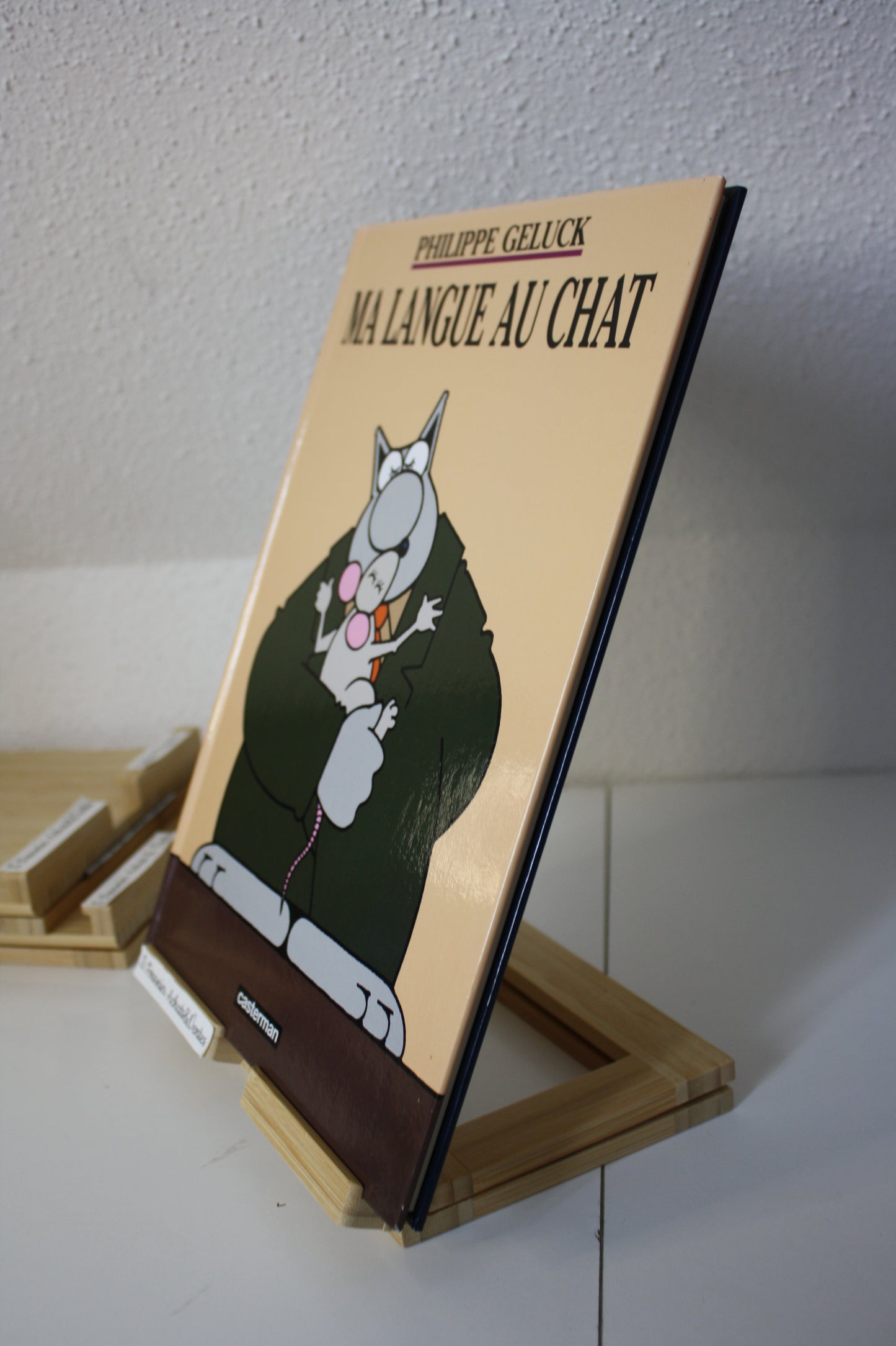 Ma langue au chat – Le Chat – Philippe Geluck – Casterman – Réédition – 2005 – Petit prix