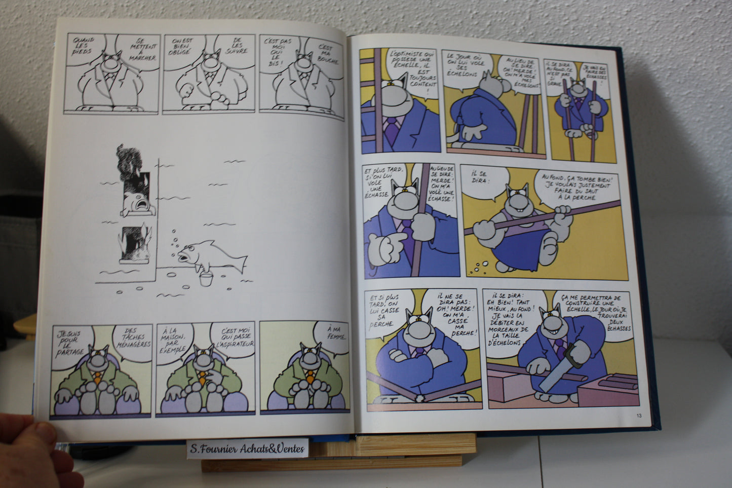 Le chat à Malibu – Le Chat – Philippe Geluck – Casterman – Réédition – 2006 – Petit prix