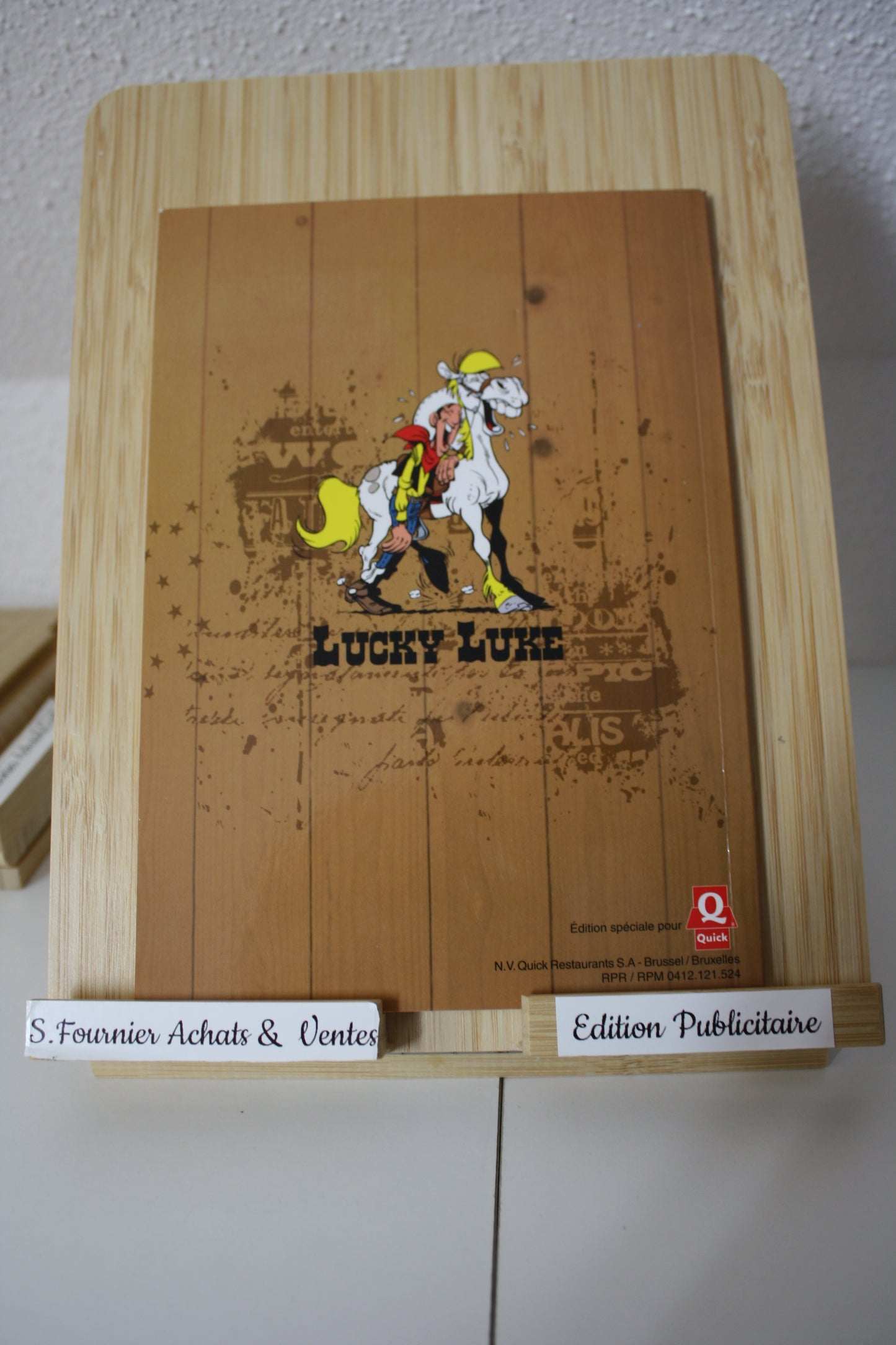 Mes jeux et mes BD – Quick - Lucky Luke – Lucky Comics – Publicitaire – 2009 – Jamais lu