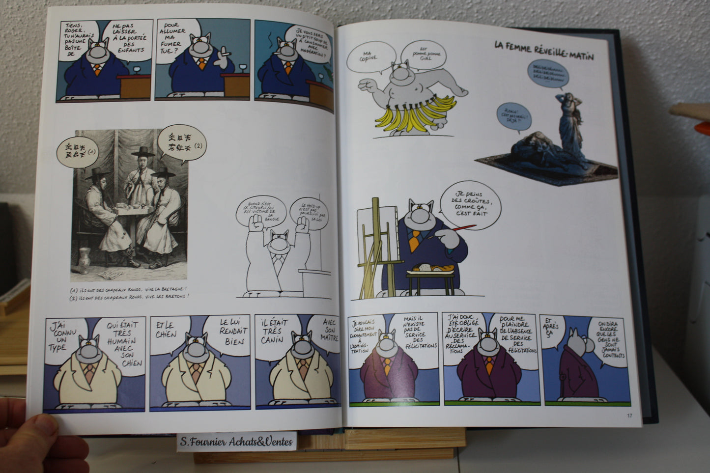 Le chat a encore frappé – Le Chat – Philippe Geluck – Casterman – Réédition – 2005 – Petit prix
