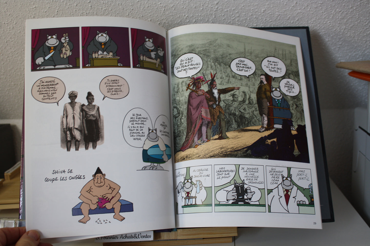 Le chat a encore frappé – Le Chat – Philippe Geluck – Casterman – Réédition – 2005 – Petit prix
