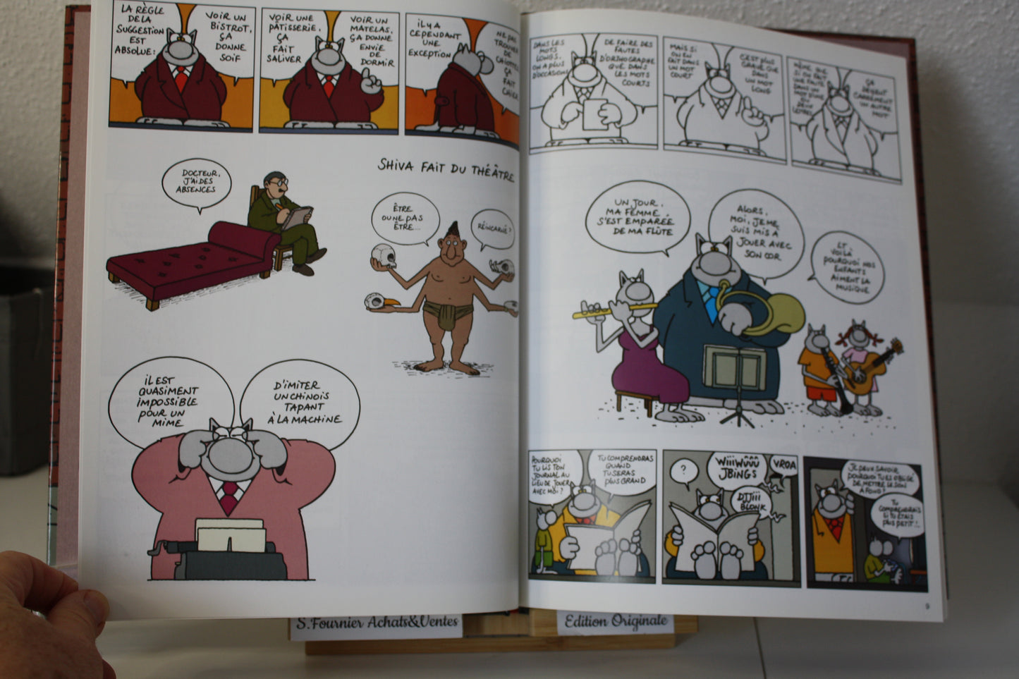 La marque du chat – Le Chat – Philippe Geluck – Casterman – EO – 2007 – Petit prix