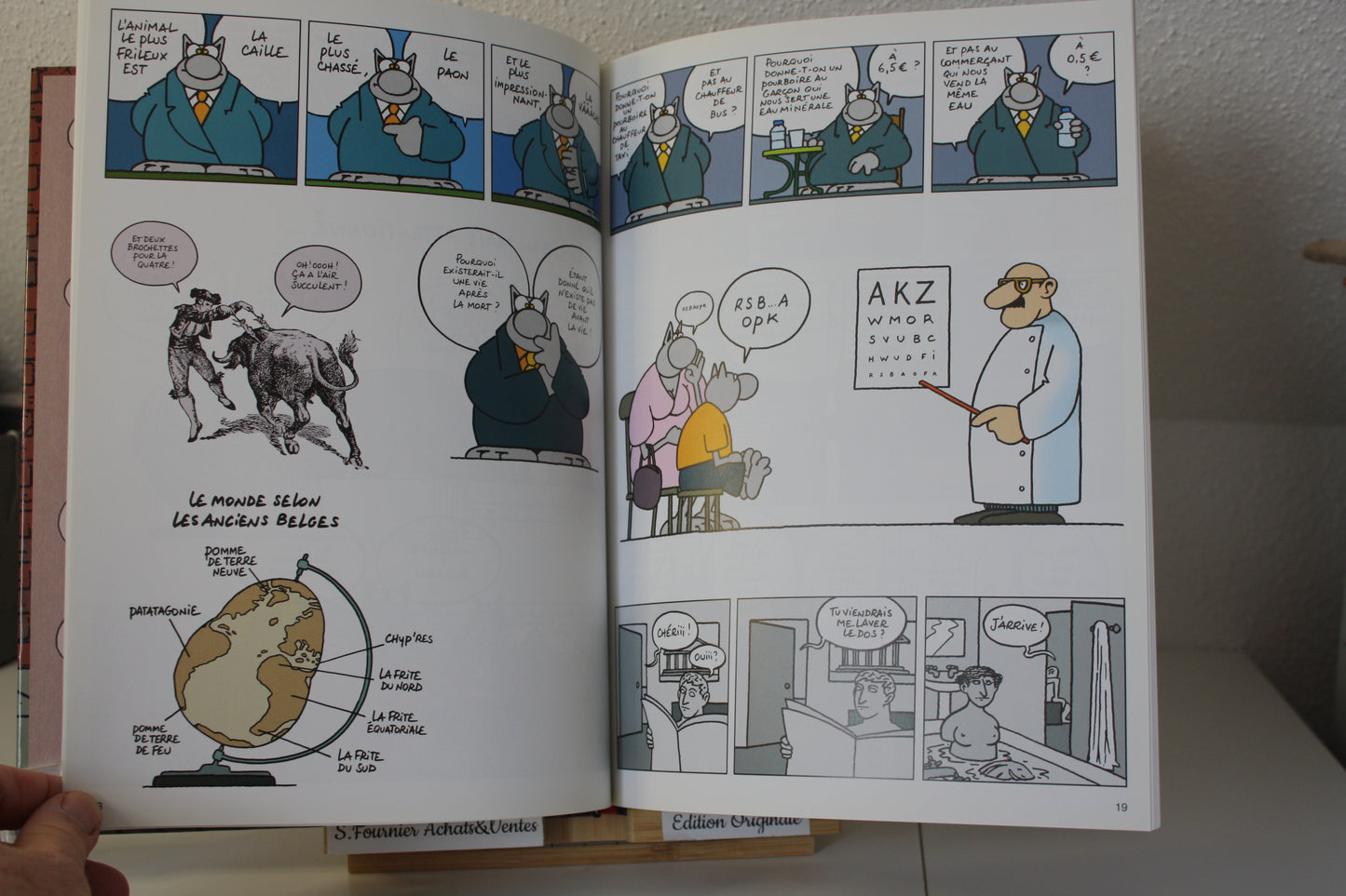 La marque du chat – Le Chat – Philippe Geluck – Casterman – EO – 2007 – Petit prix