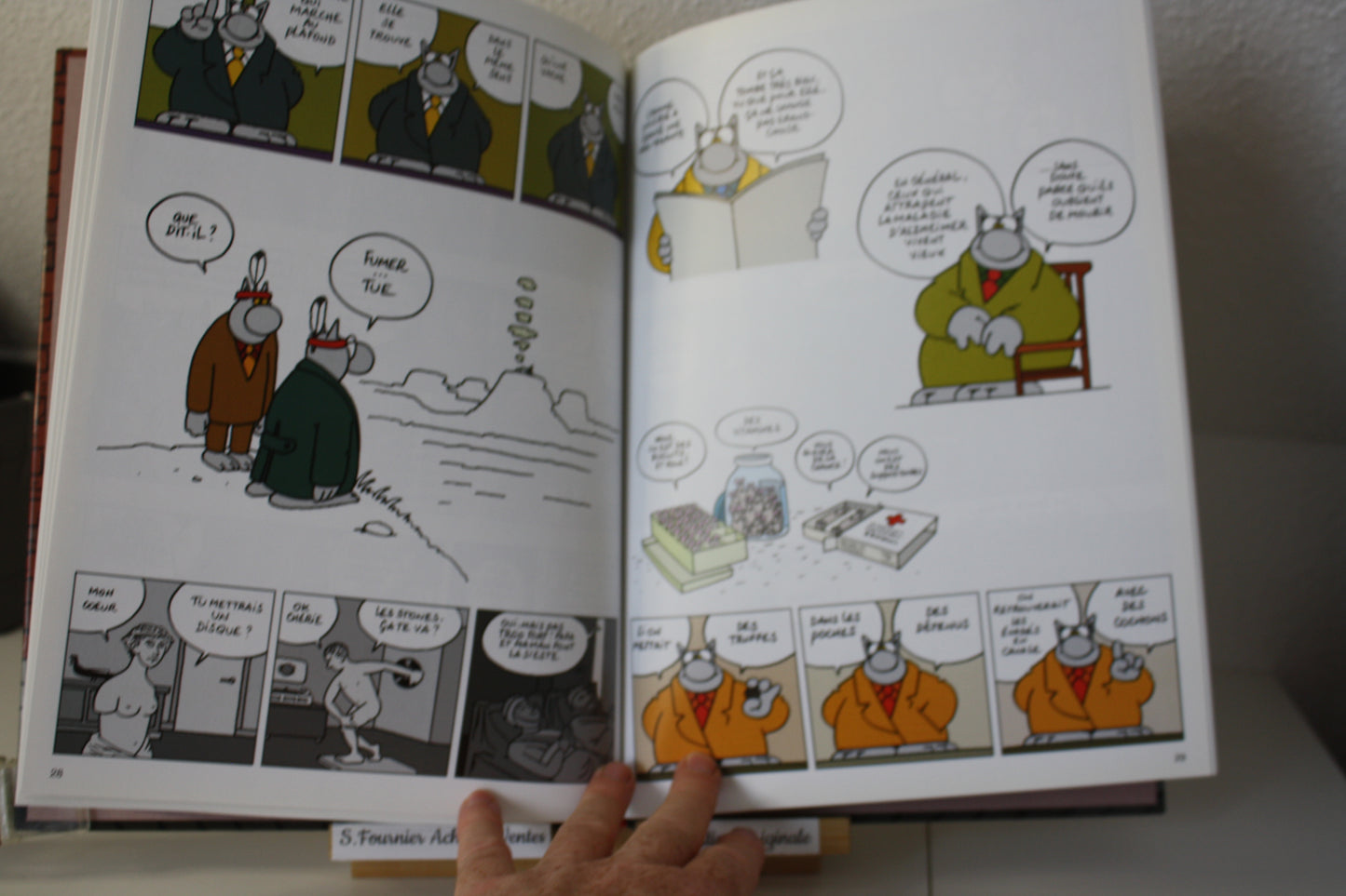 La marque du chat – Le Chat – Philippe Geluck – Casterman – EO – 2007 – Petit prix